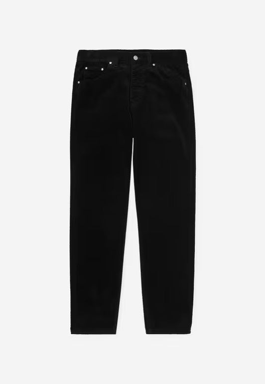 Carhartt WIP - Newel Rinsed Black - Pants | Men-Image