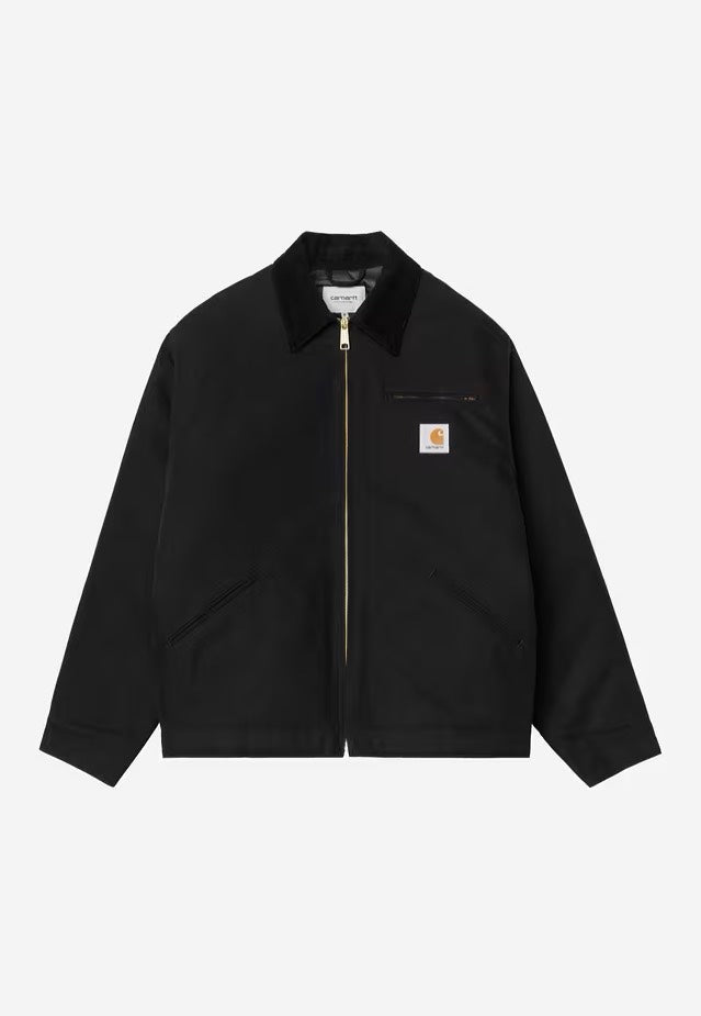 Carhartt WIP - OG Detroit Rigid Black/Black - Jacket | Men-Image