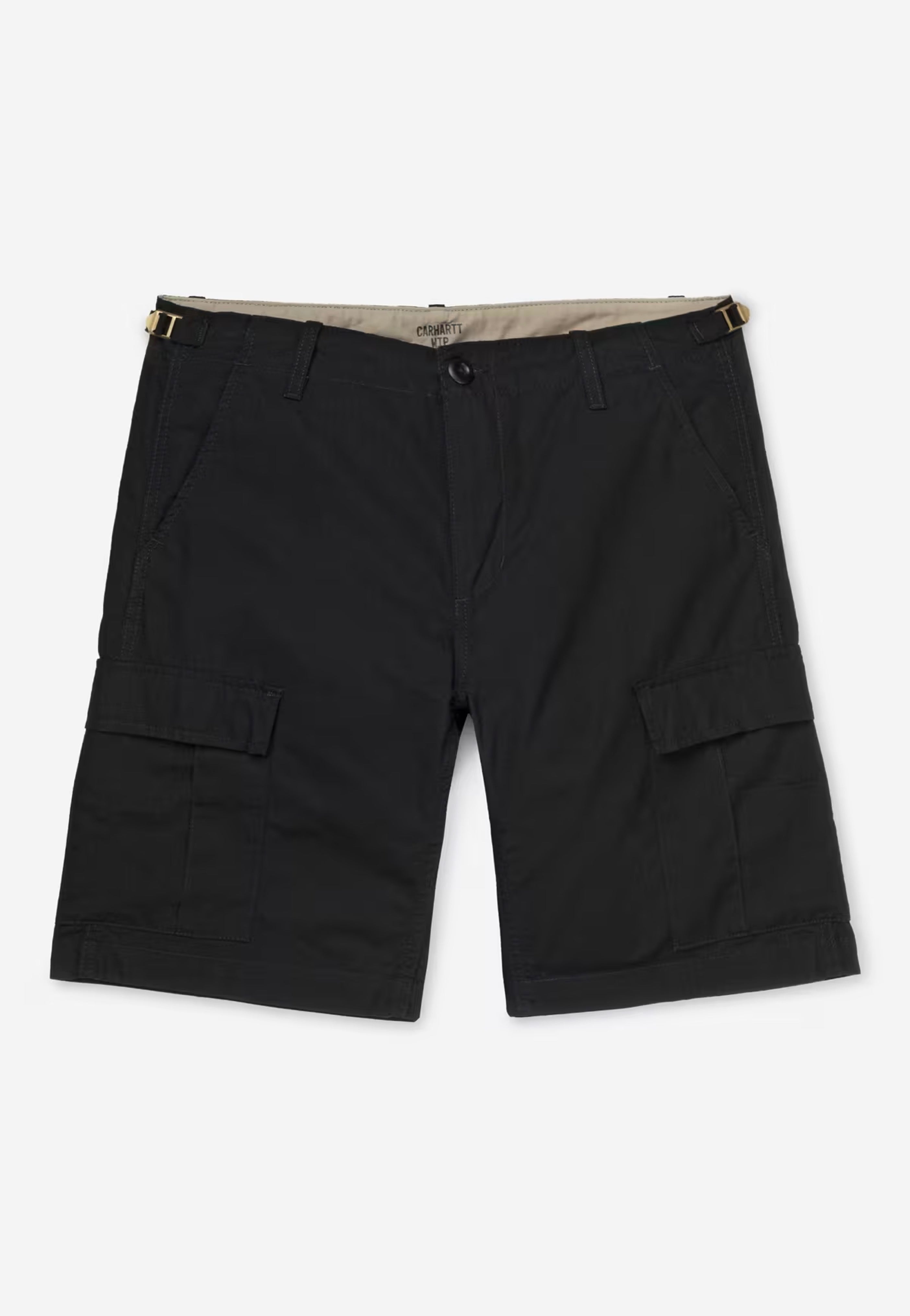 Carhartt WIP - Aviation Black Rinsed - Shorts | Men-Image