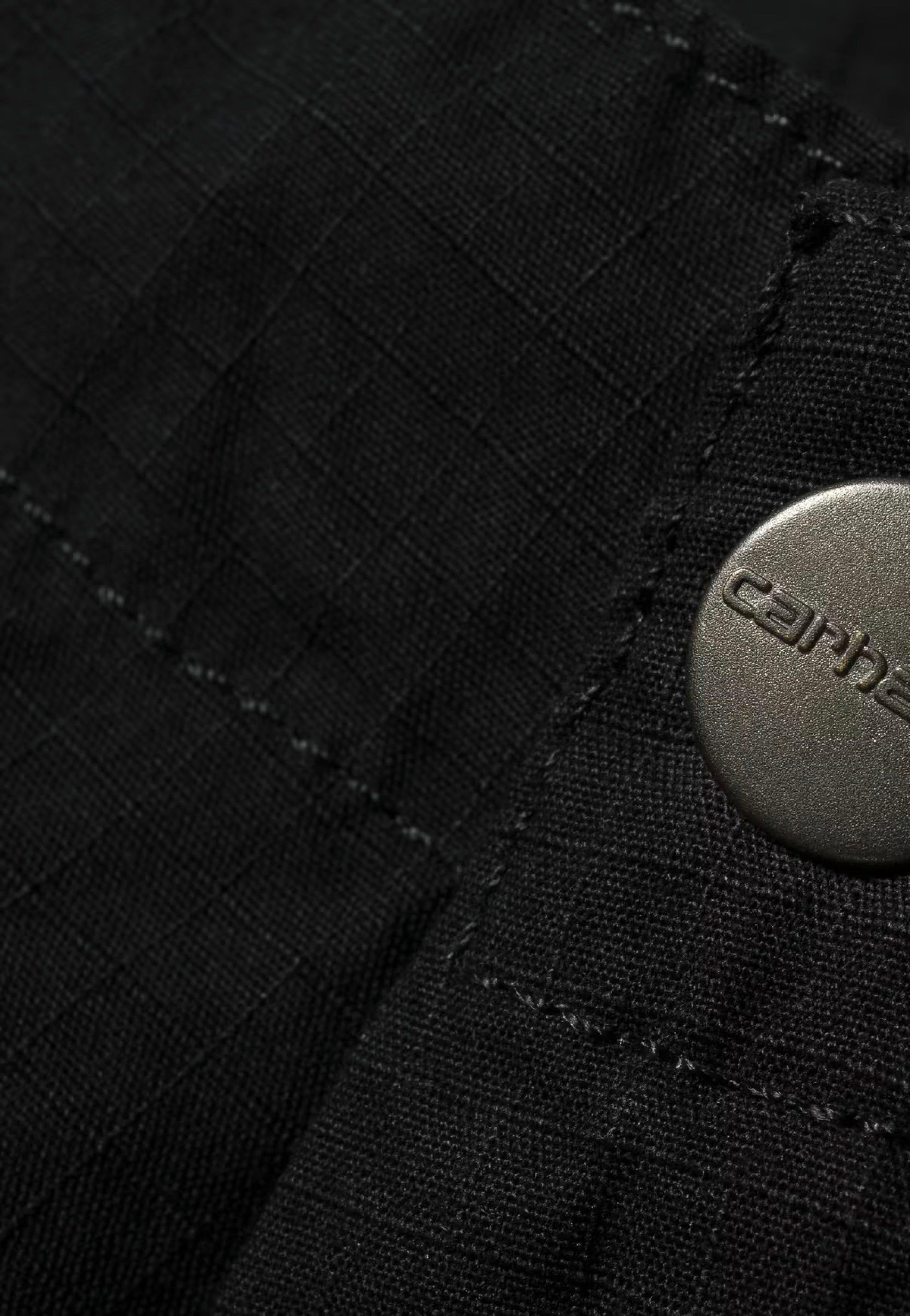 Carhartt WIP - Regular Cargo Columbia Black Rinsed - Shorts | Men-Image