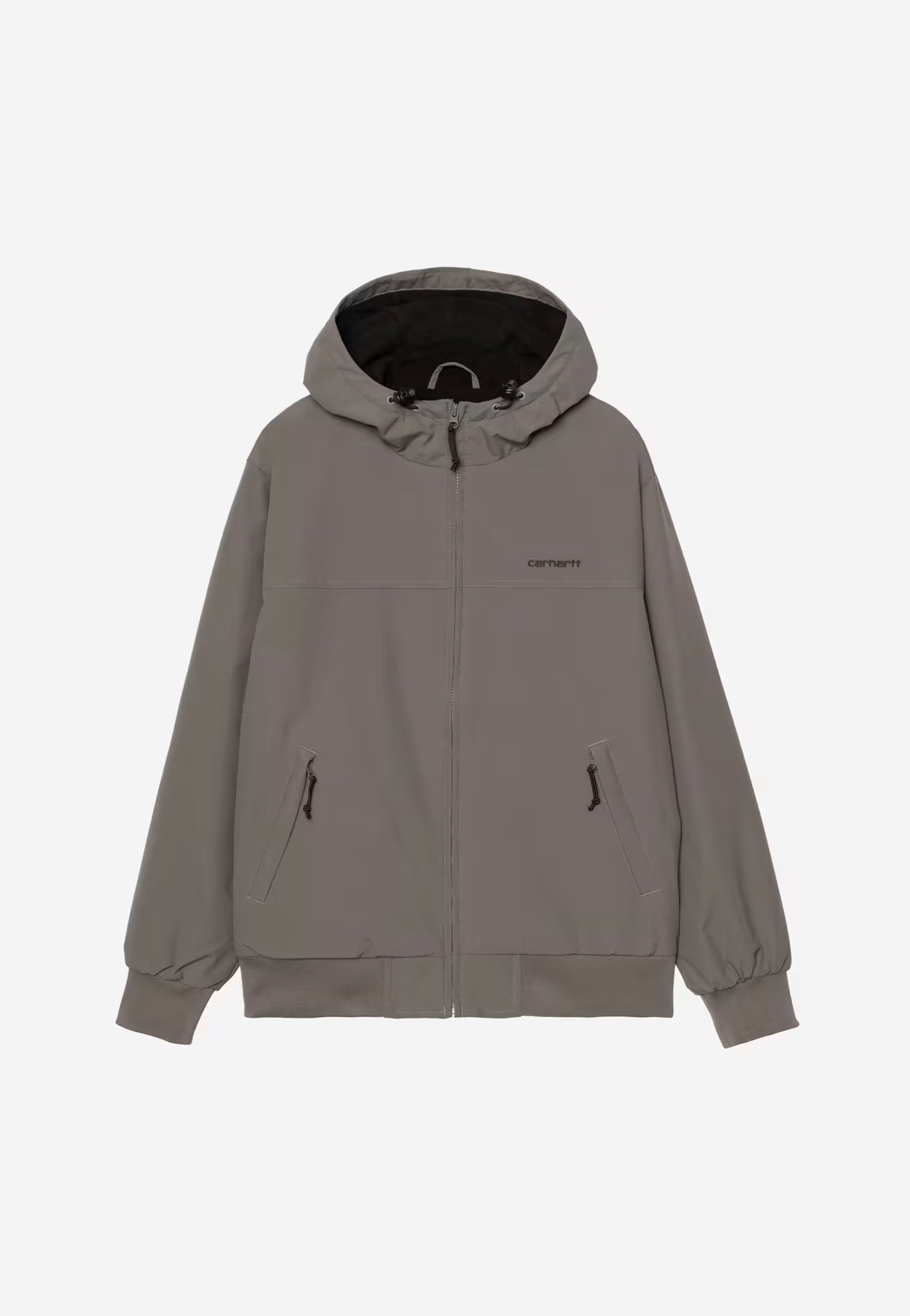 Carhartt WIP - Hooded Sail Porphyry/Black - Jacket | Men-Image