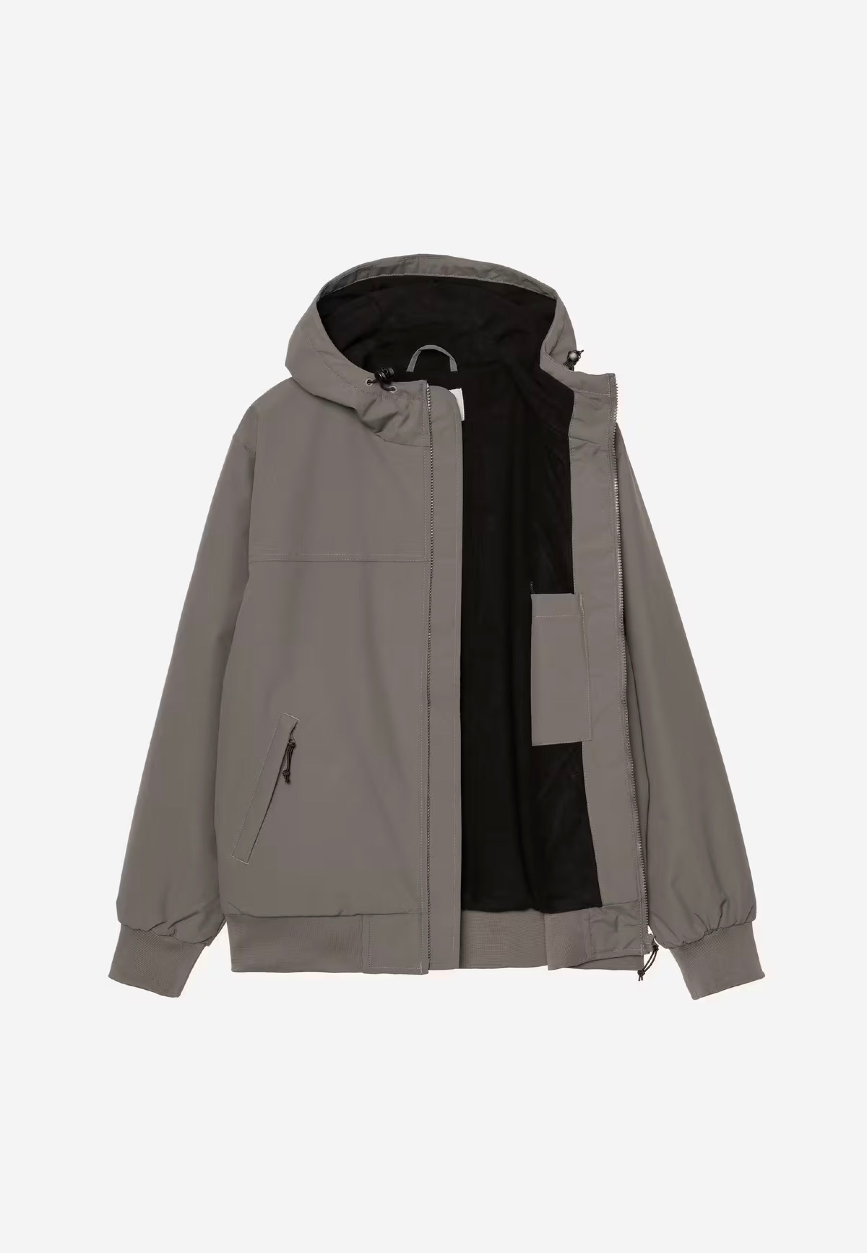 Carhartt WIP - Hooded Sail Porphyry/Black - Jacket | Men-Image
