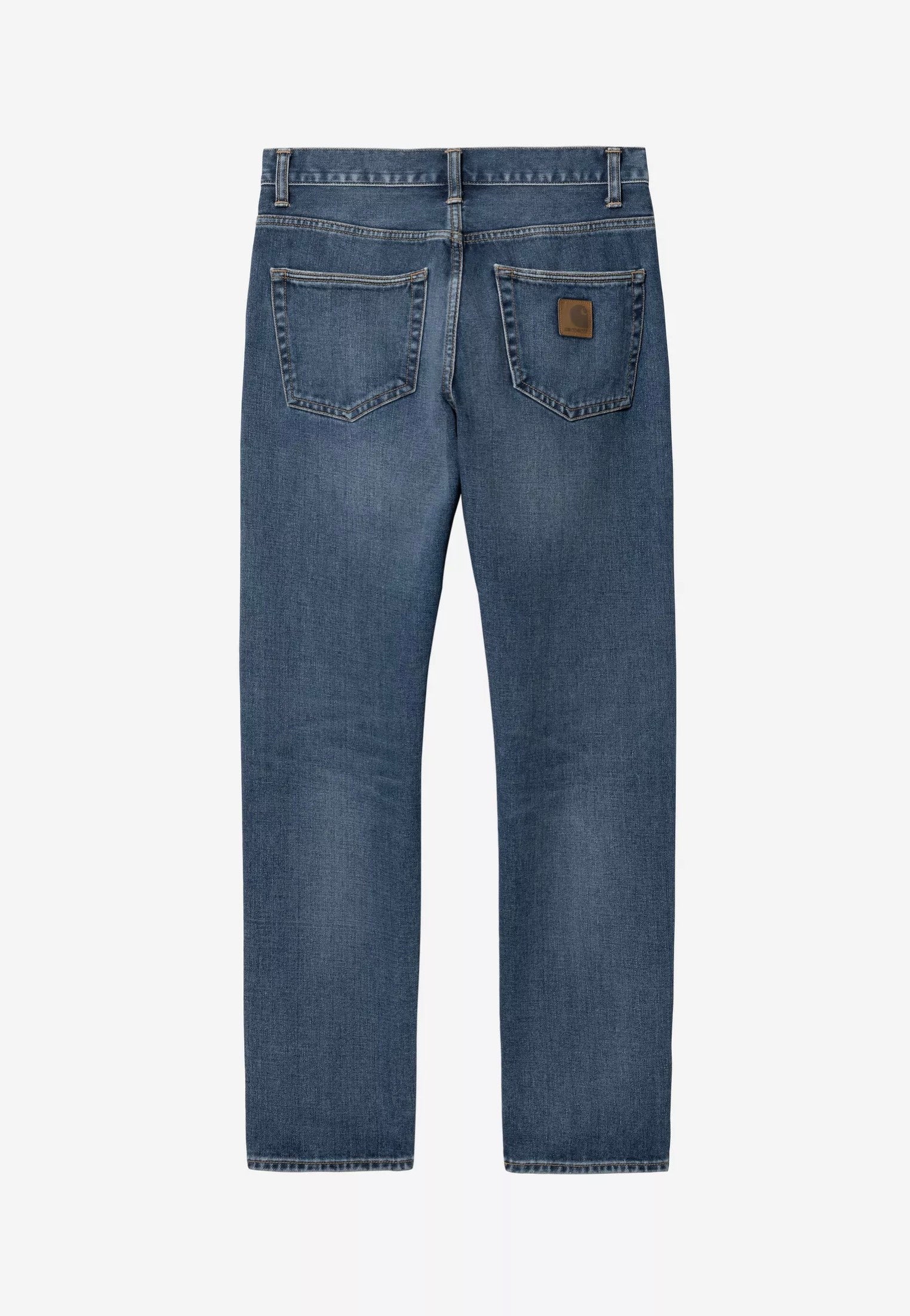 Carhartt WIP - Klondike Dark Used Wash Blue - Jeans | Men-Image