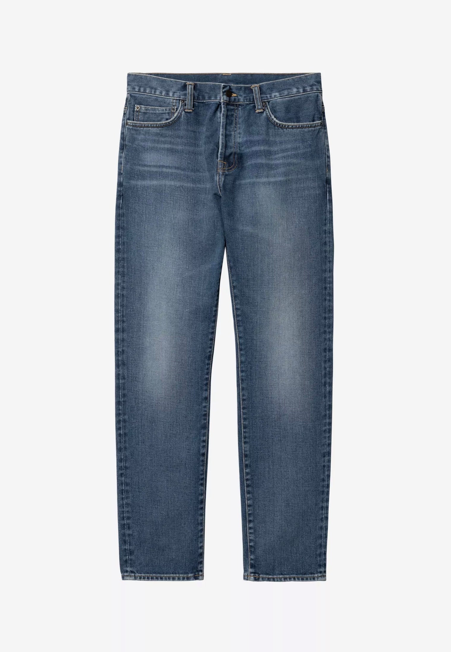 Carhartt WIP - Klondike Dark Used Wash Blue - Jeans | Men-Image