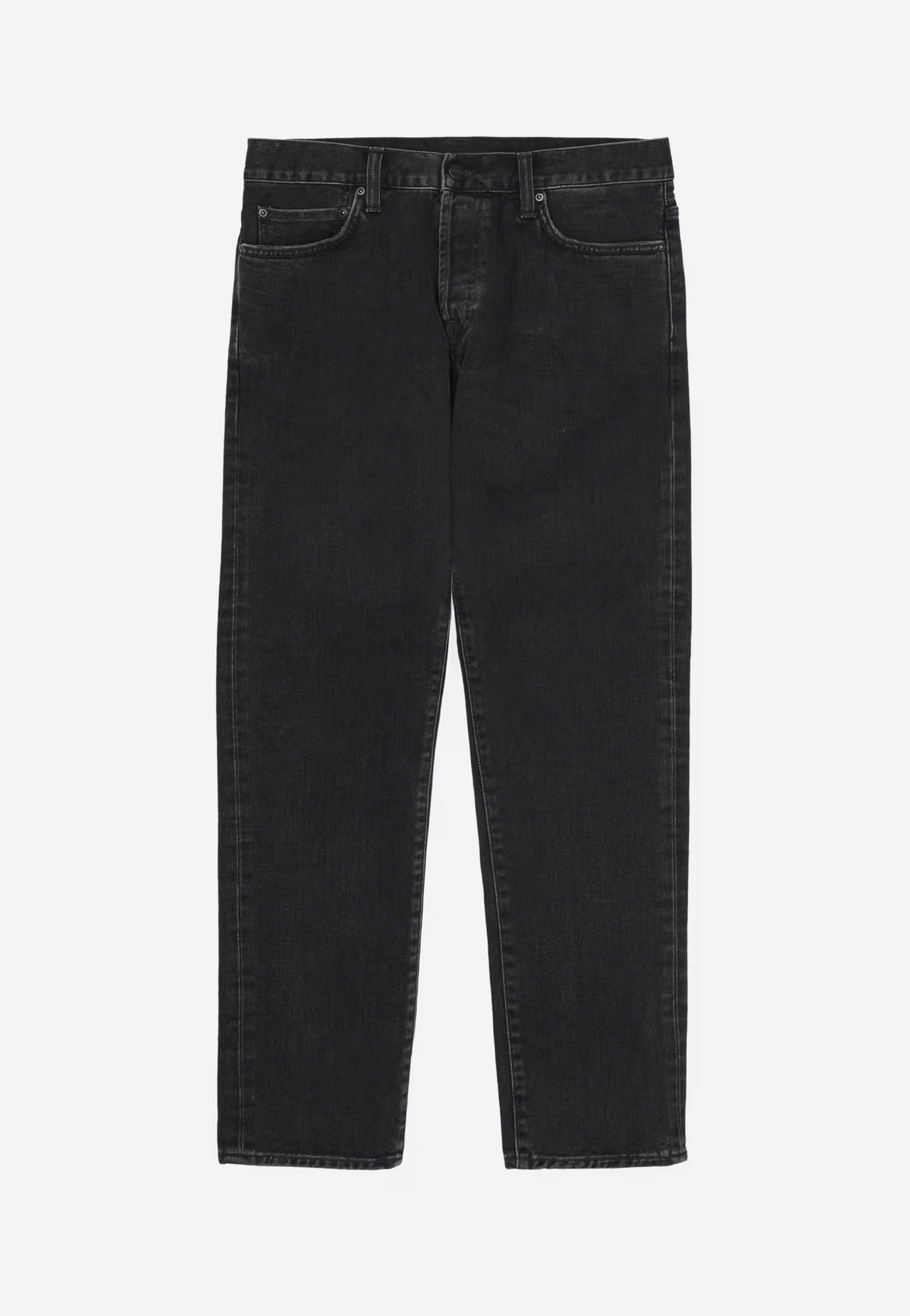 Carhartt WIP - Klondike Black Stone Washed - Jeans | Men-Image
