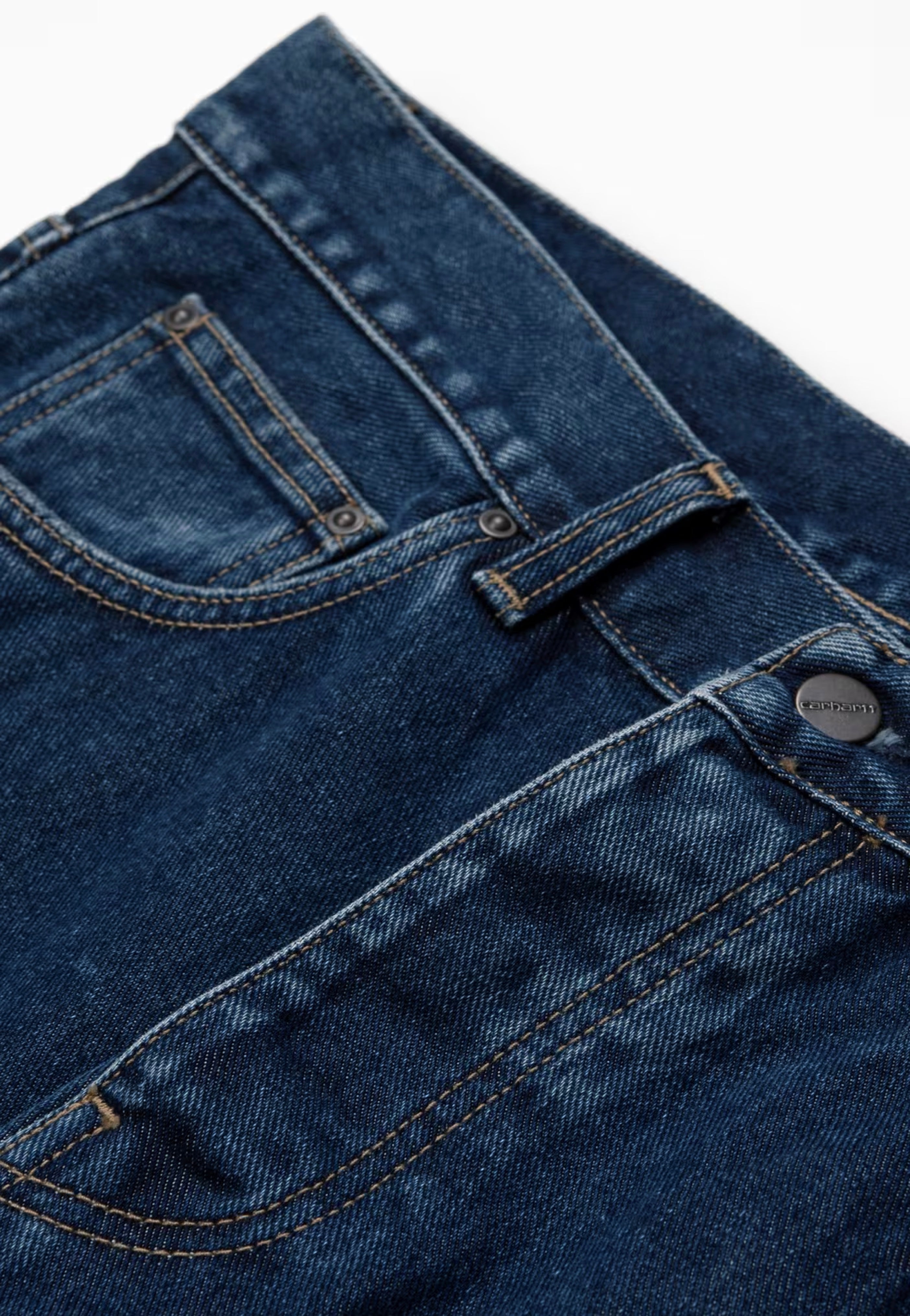 Carhartt WIP - Newel Stone Washed Blue - Pants | Men-Image