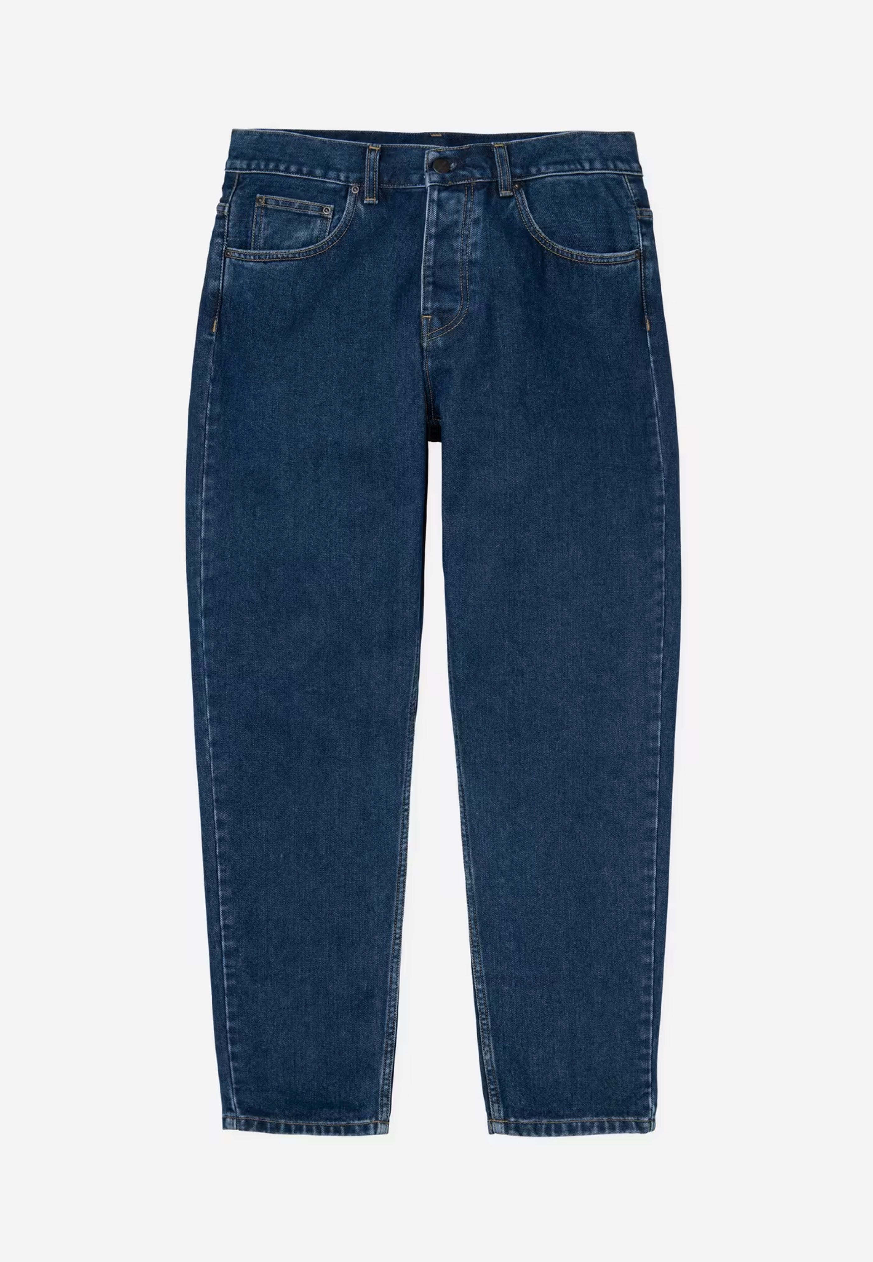 Carhartt WIP - Newel Stone Washed Blue - Pants | Men-Image