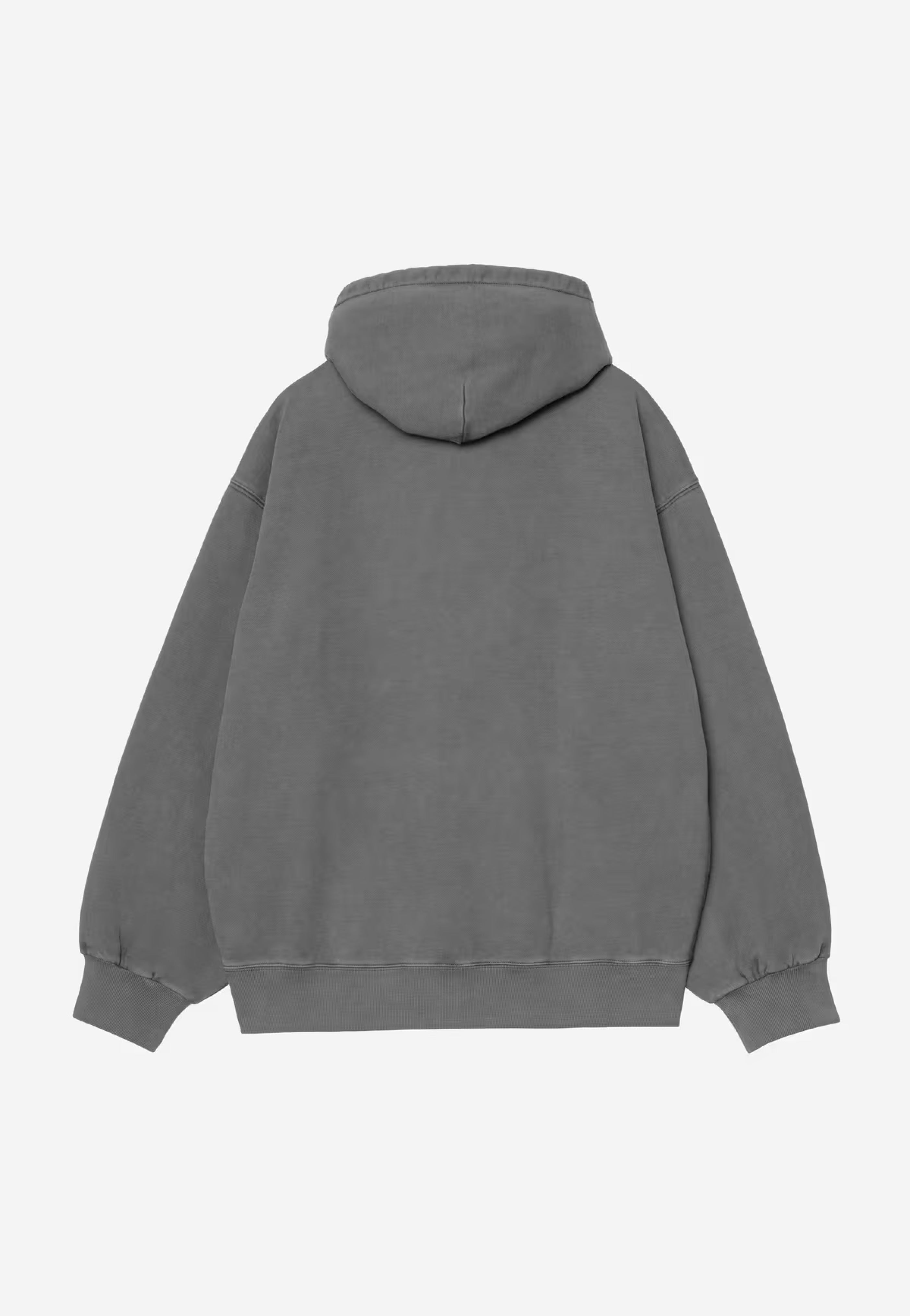 Carhartt WIP - Hooded Vista Garment Dyed Graphite - Hoodie | Men-Image