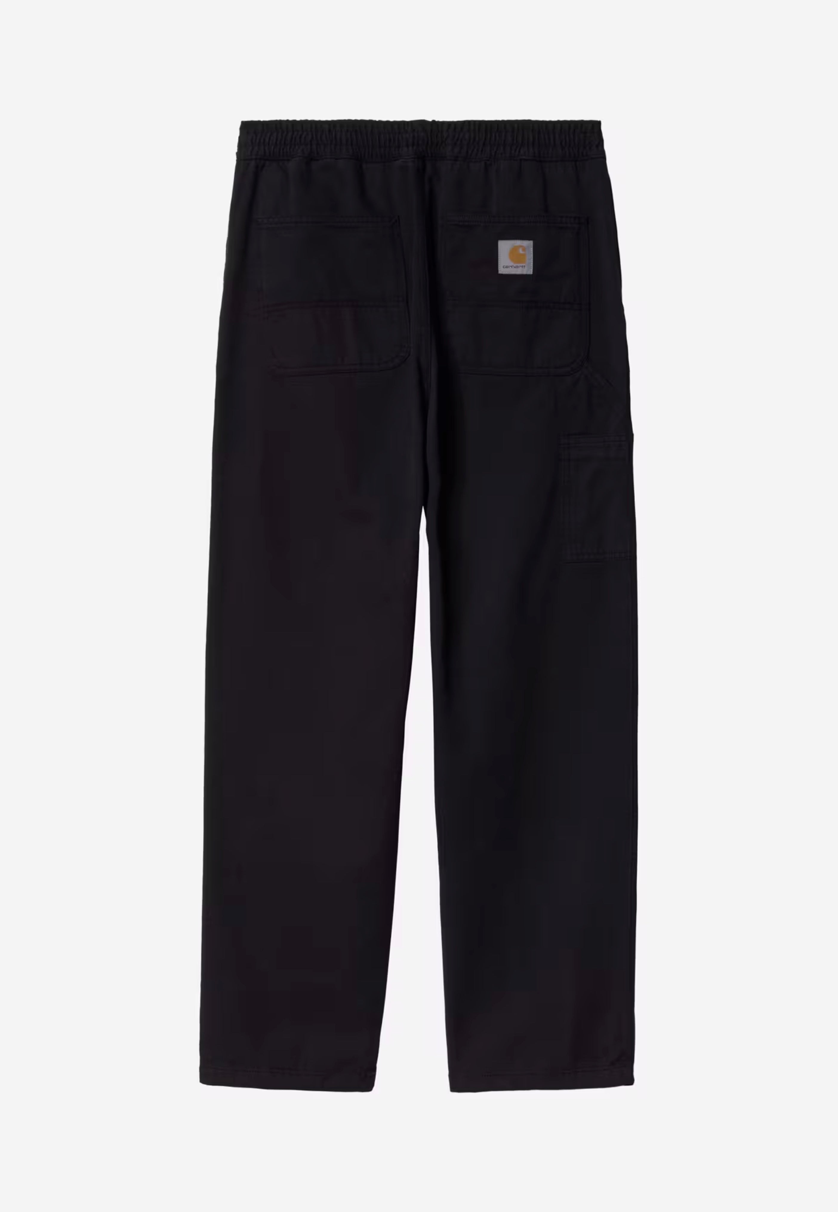 Carhartt WIP - Flint Black Garment Dyed - Pants | Men-Image