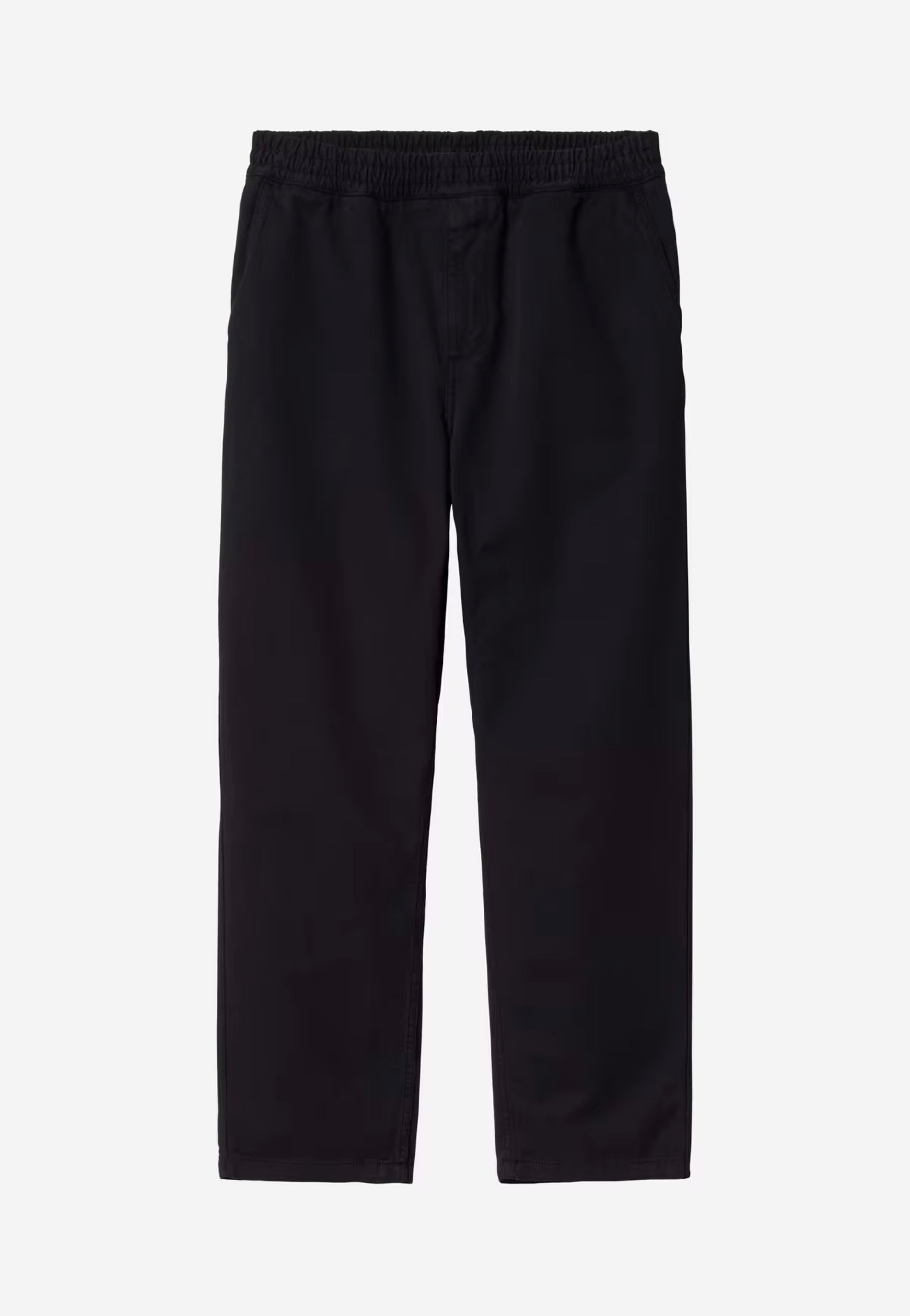 Carhartt WIP - Flint Black Garment Dyed - Pants | Men-Image