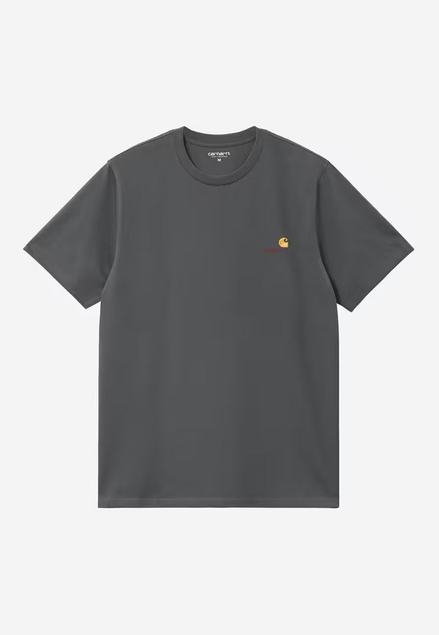 Carhartt WIP - American Script Graphite - T-Shirt | Men-Image