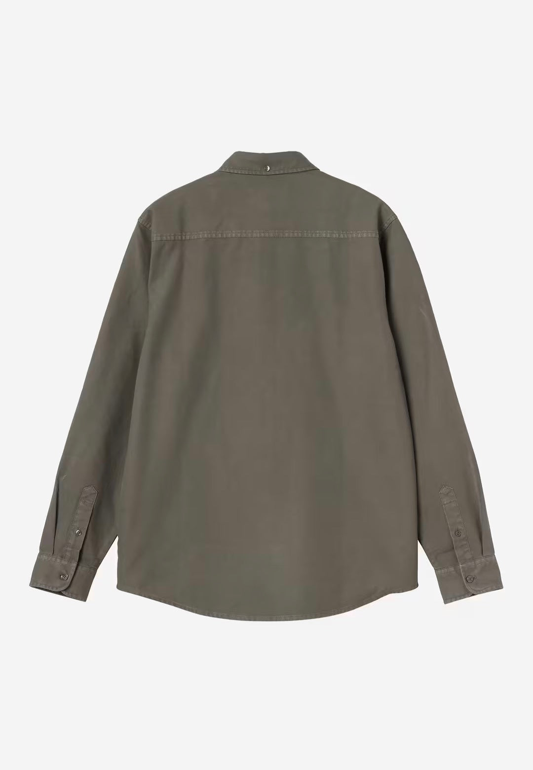 Carhartt WIP Bolton Garment Dyed Shungite Košile | Men-Image