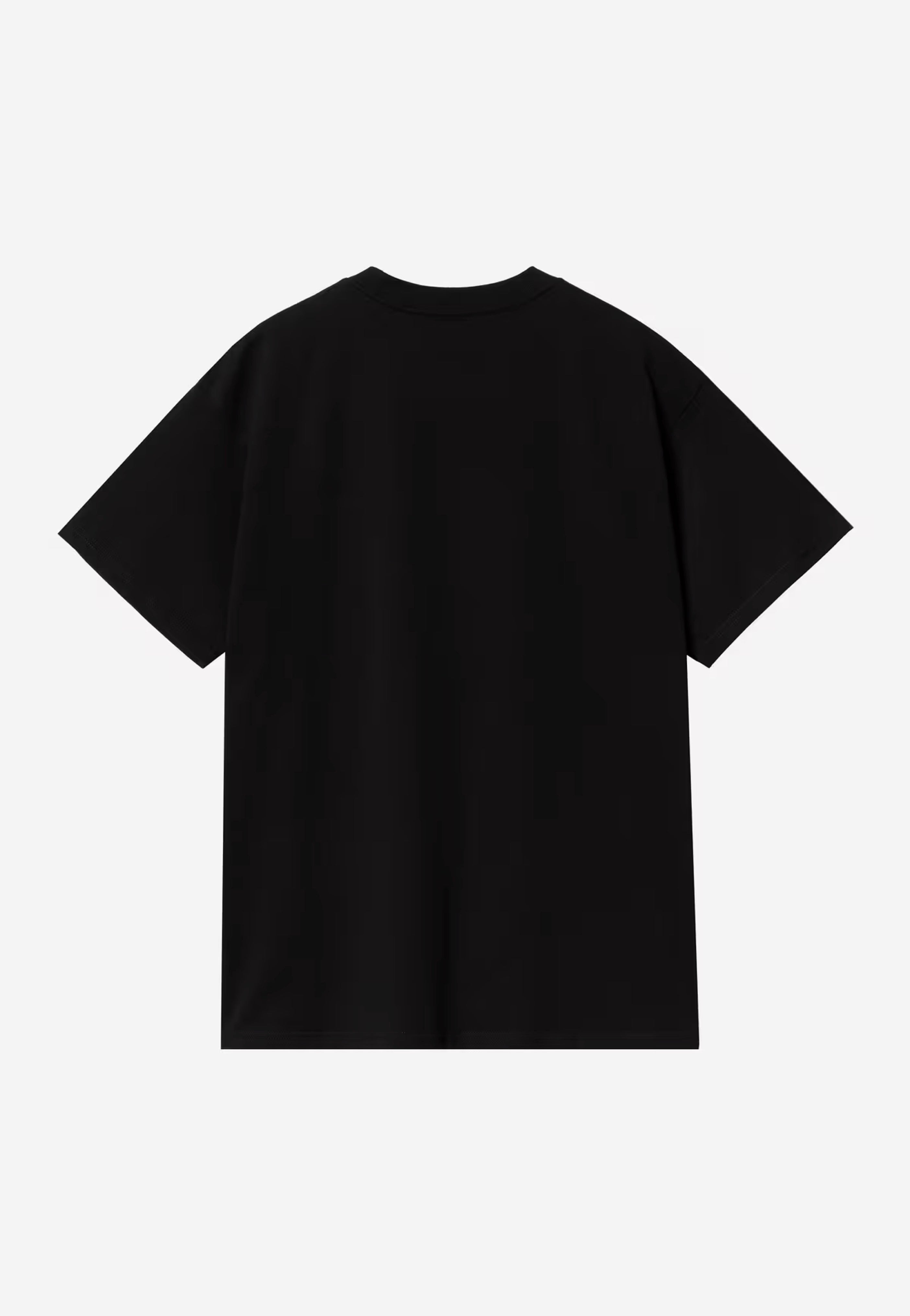 Carhartt WIP - Script Embroidery Black / White - T-Shirt | Men-Image