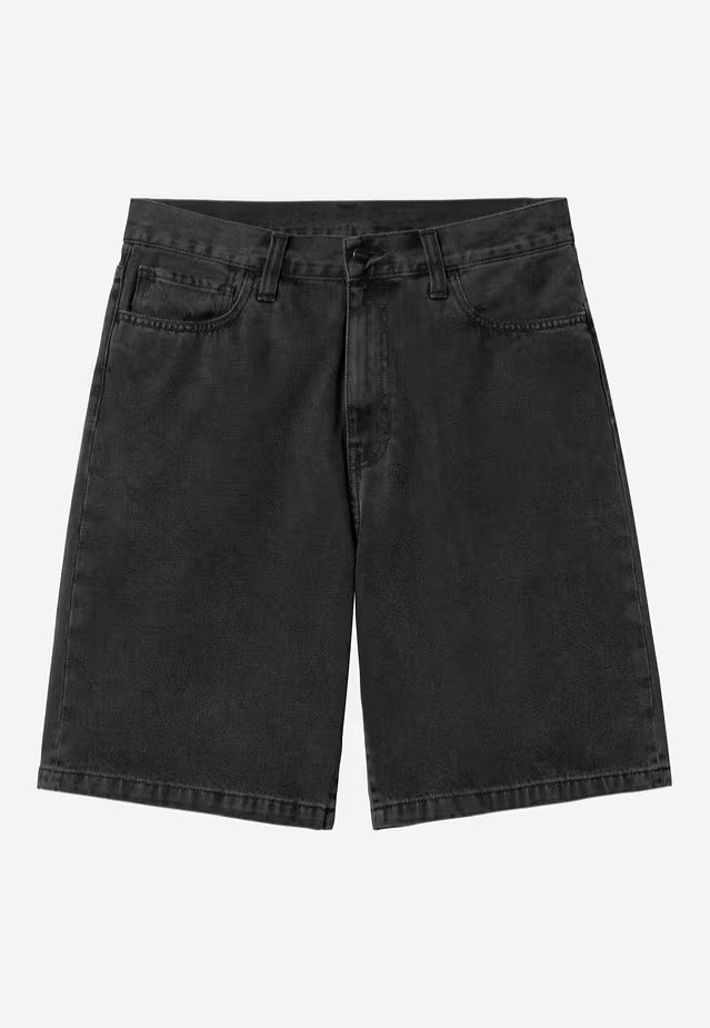 Carhartt WIP - Landon Stone Washed Black - Shorts | Men-Image