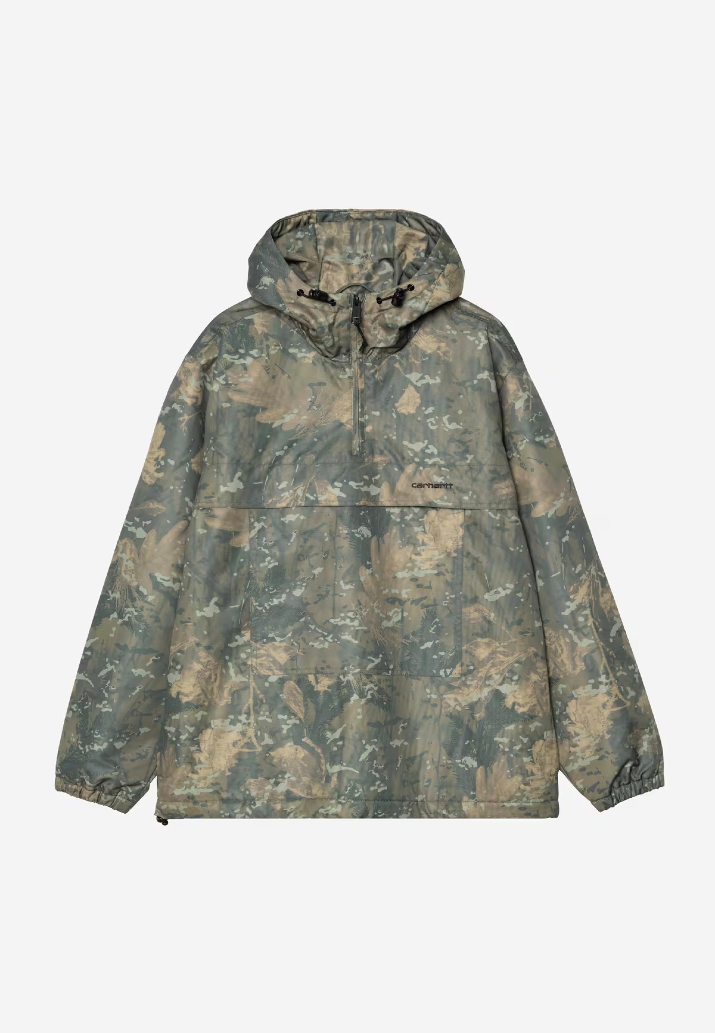 ジャケット・アウター 00s Carhartt anorak parka camo archive Carhartt WIP Windbreaker Camo Combi/Green/Black - Jacket | Impericon