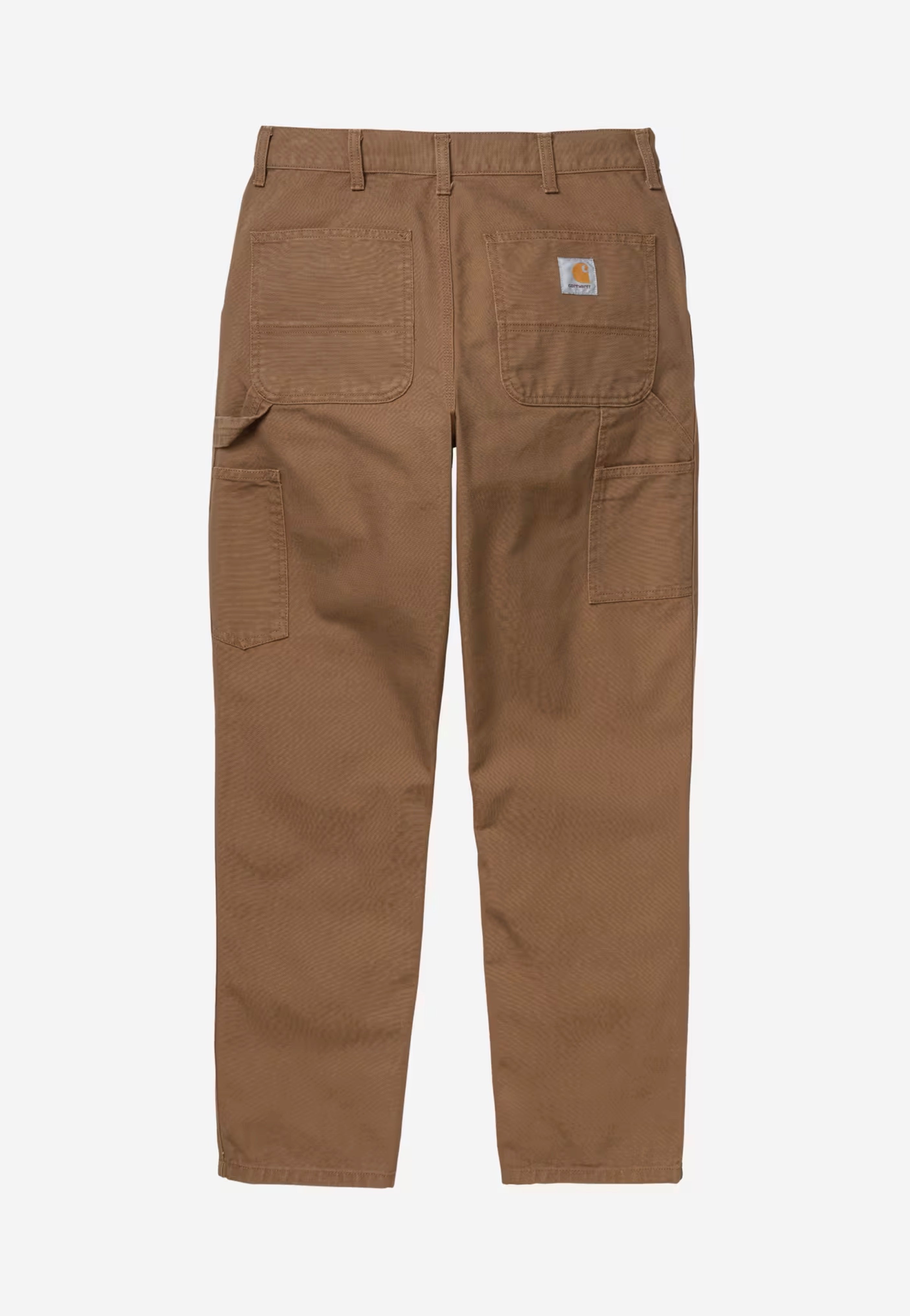 Carhartt WIP - Single Knee Rinsed Hamilton Brown - Pants | Men-Image