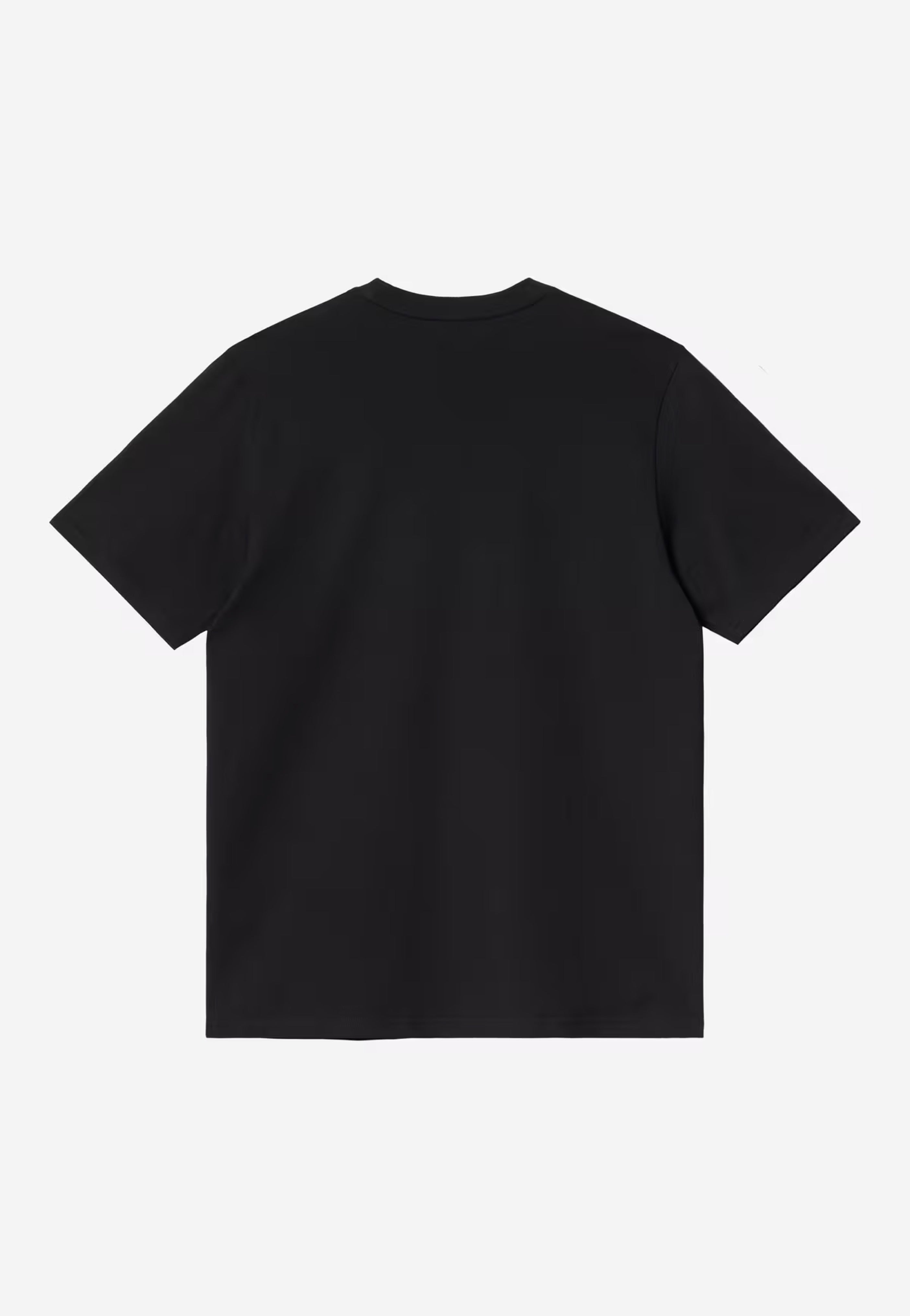 Carhartt WIP - Pocket Heart Black/Black - T-Shirt | Men-Image