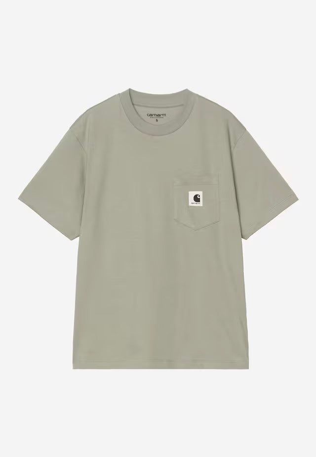 Carhartt WIP - W' Pocket Shady Green - T-Shirt | Women-Image