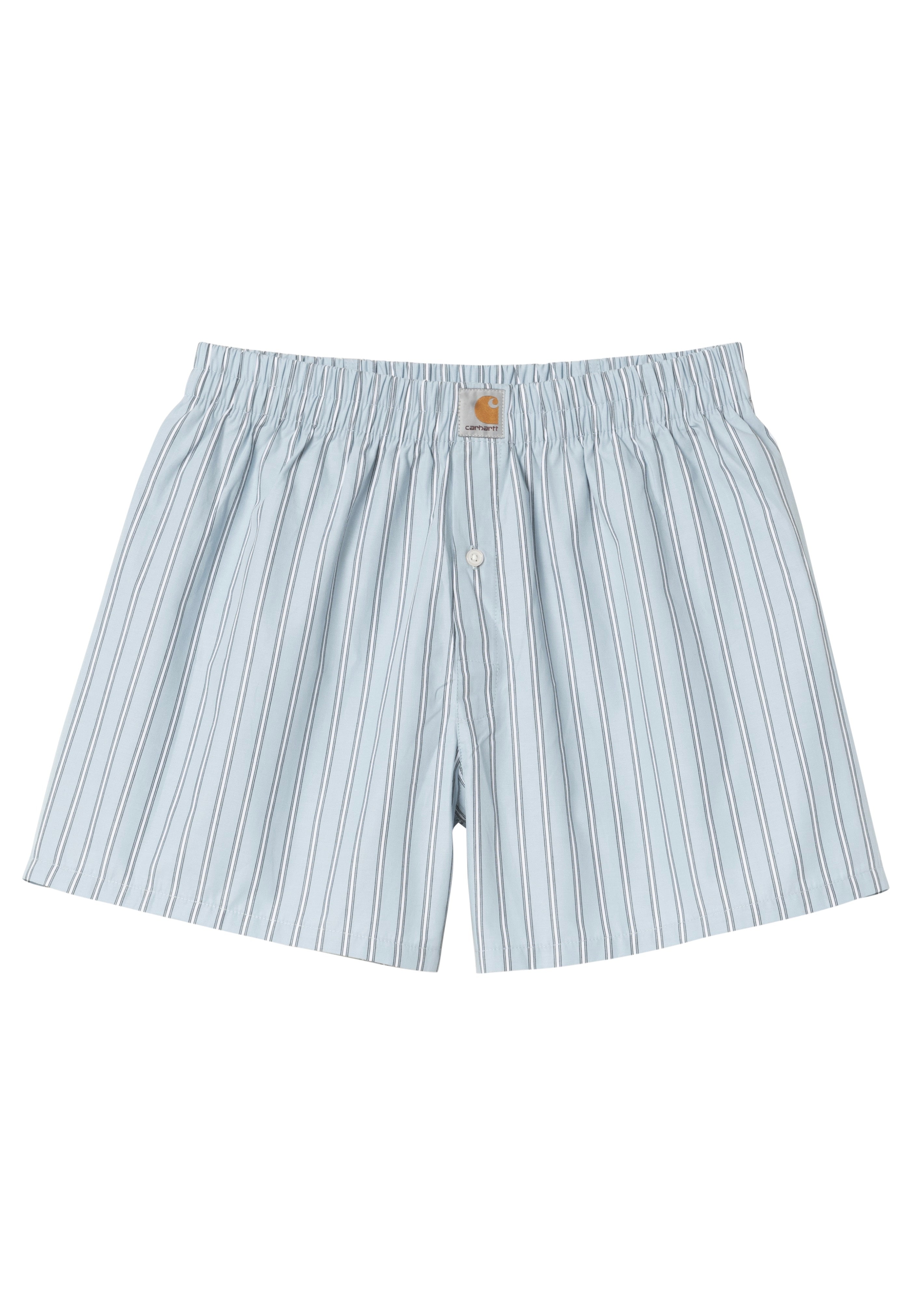Carhartt WIP - Cotton Grimsby Stripe/Blue Fog - Boxershorts | Men-Image