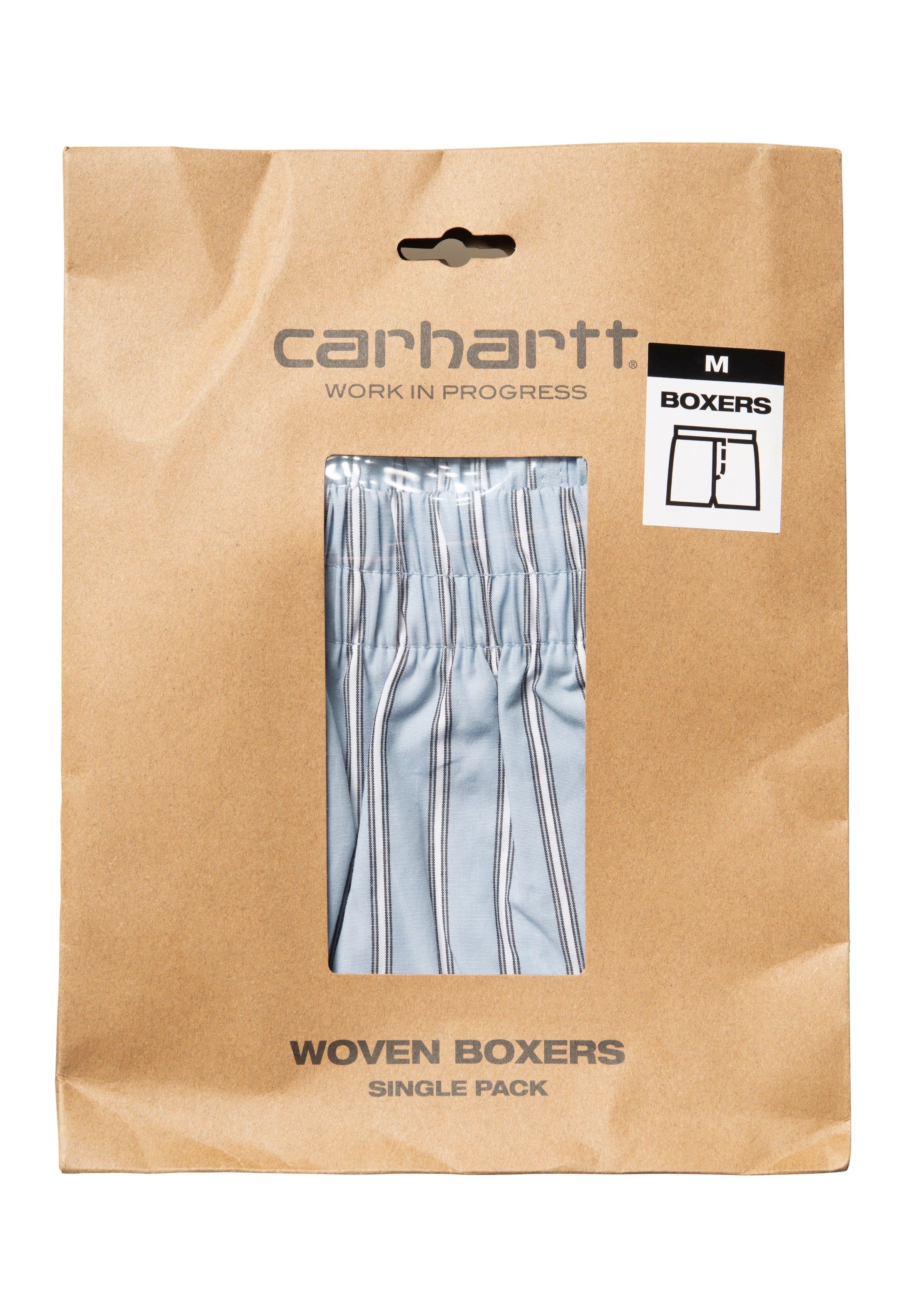Carhartt WIP - Cotton Grimsby Stripe/Blue Fog - Boxershorts | Men-Image