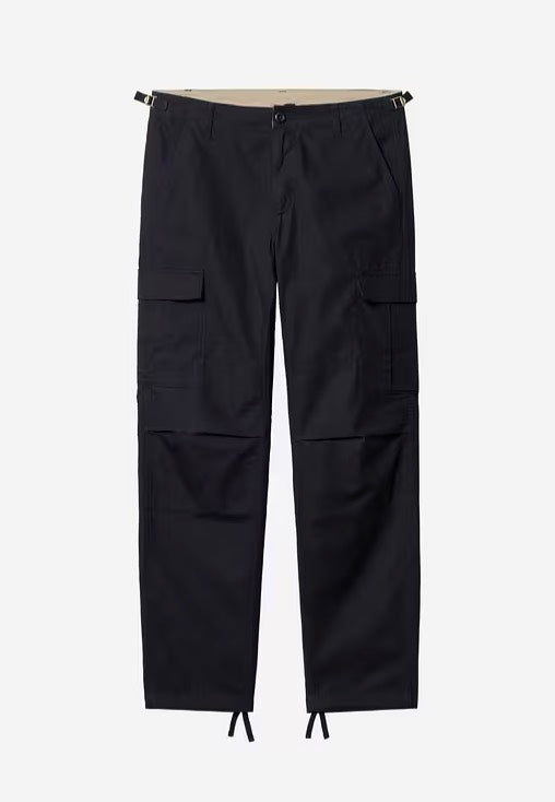 Carhartt WIP - Aviation Rinsed Dark Navy - Pants | Men-Image