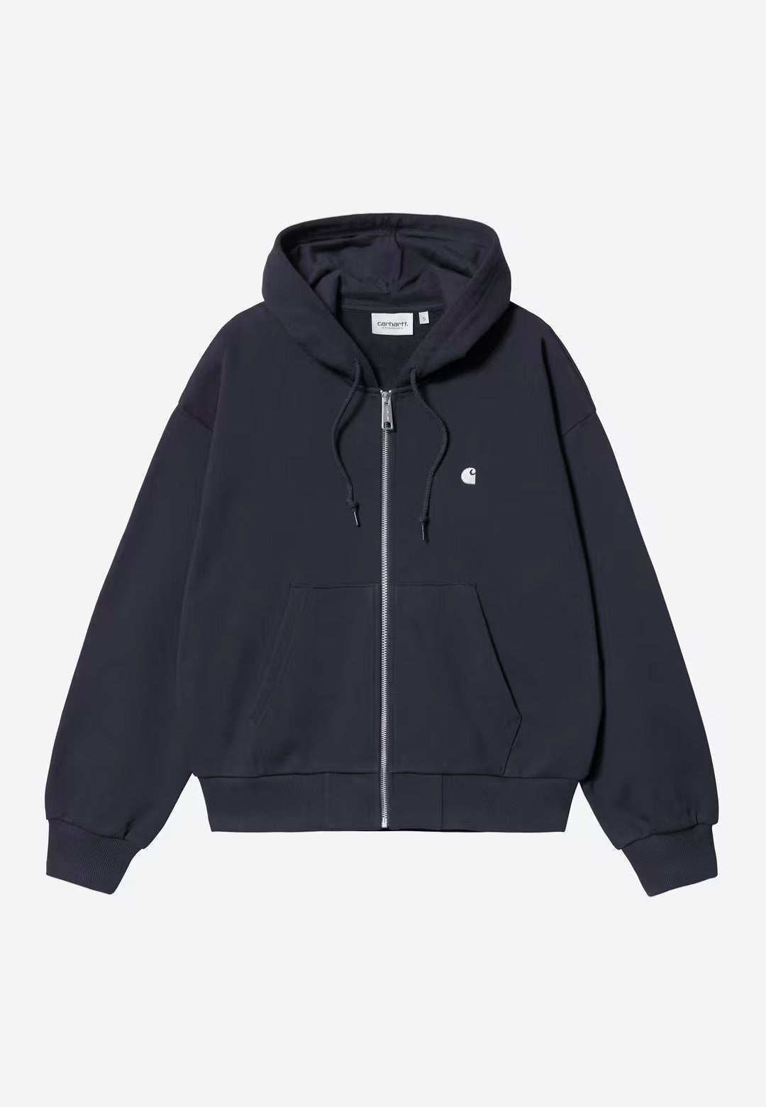 Carhartt WIP W' Hooded Casey Dark Navy/Silver Hoodie | Women-Image