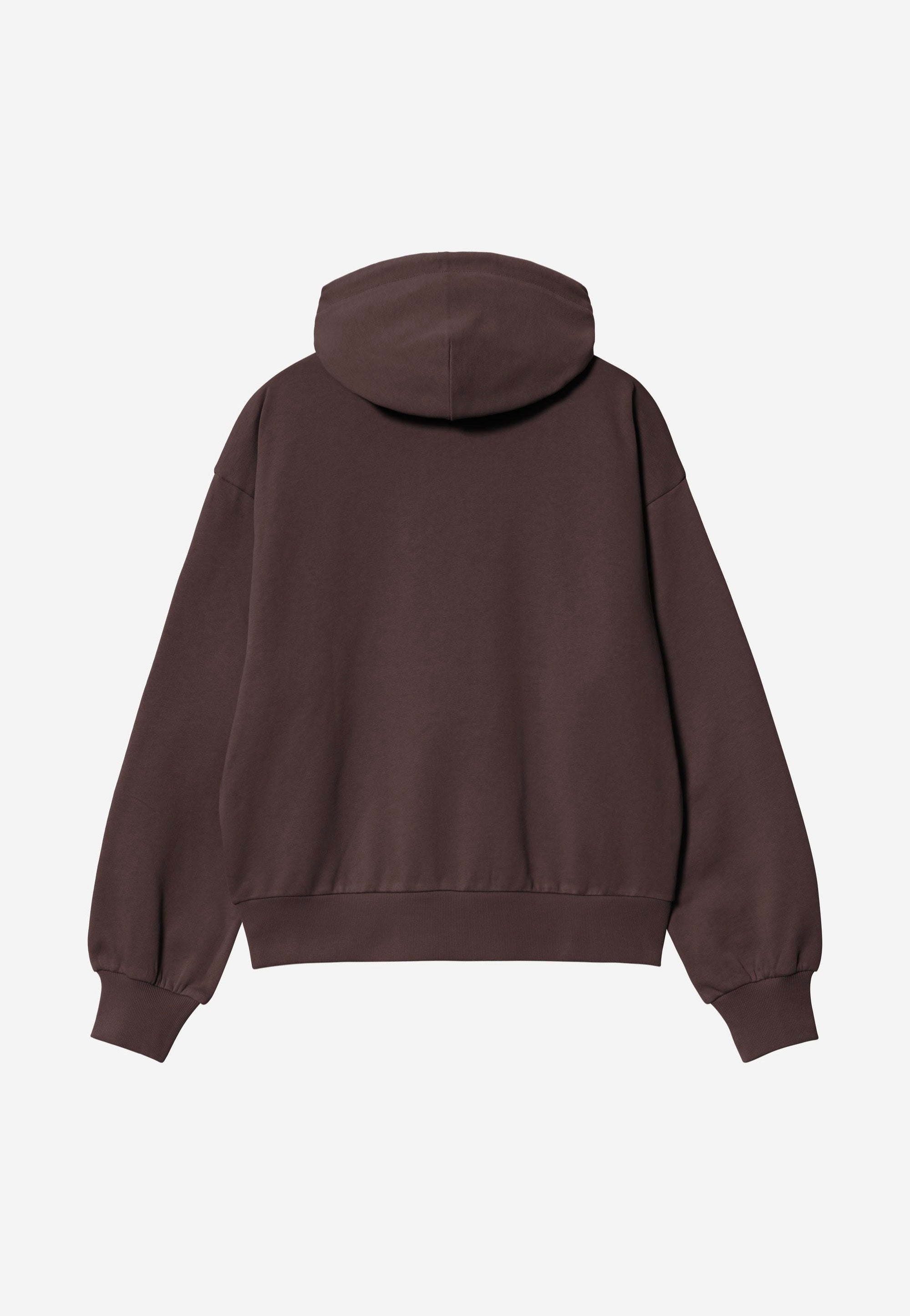 Carhartt WIP - W' Hooded Casey Palisander/Silver - Hoodie | Women-Image