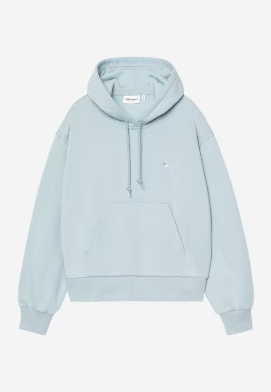 Carhartt WIP - W' Hooded Casey Tourmaline/Silver - Hoodie | Women-Image