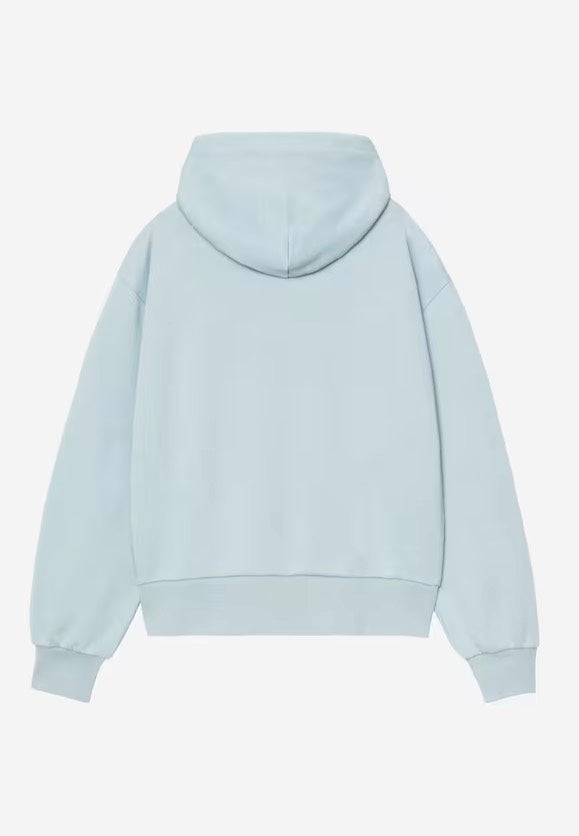 Carhartt WIP - W' Hooded Casey Tourmaline/Silver - Hoodie | Women-Image