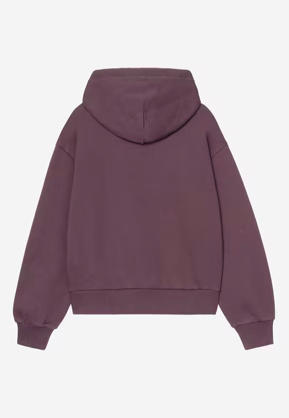 Carhartt WIP - W' Hooded Casey Cozy Purple/Silver - Hoodie | Women-Image