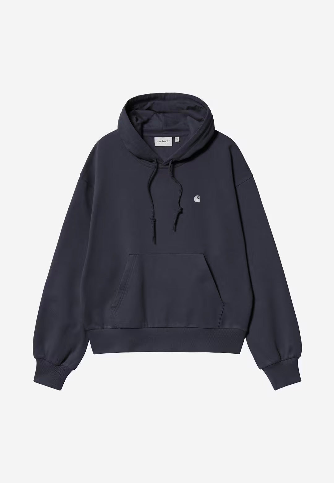 Carhartt WIP W' Hooded Casey Dark Navy/Silver Hoodie | Women-Image