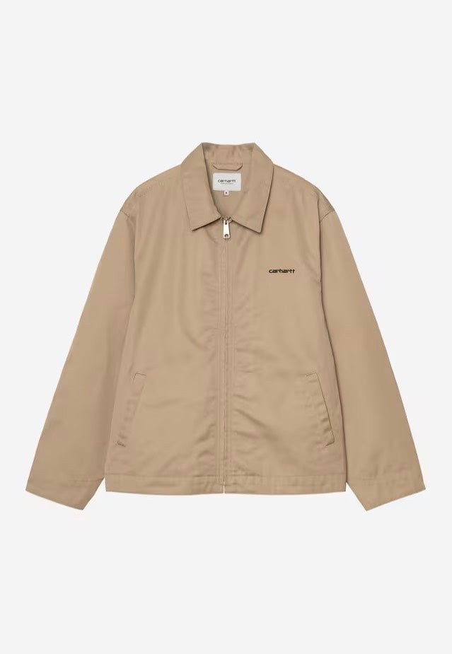 Carhartt WIP - Module Script Leather/Black - Jacket | Men-Image