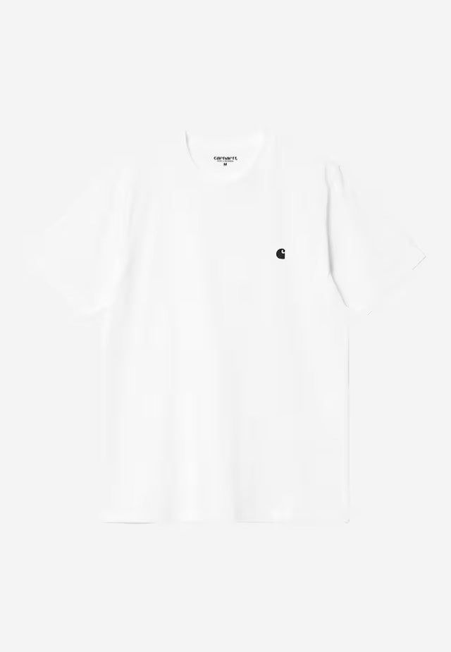 Carhartt WIP Madison White/Black Tričko | Men-Image