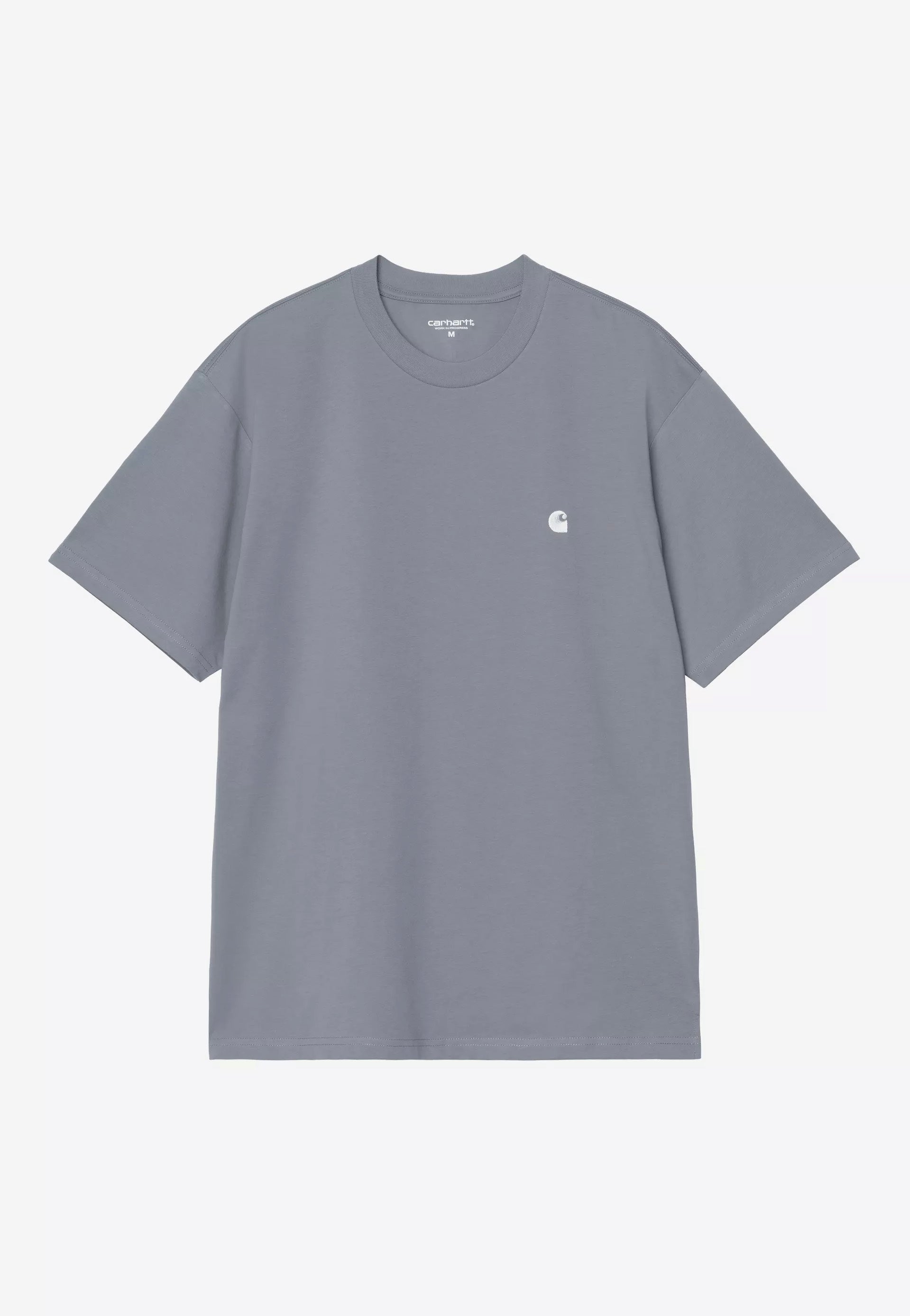 Carhartt WIP - Madison Shady Blue/White - T-Shirt | Men-Image