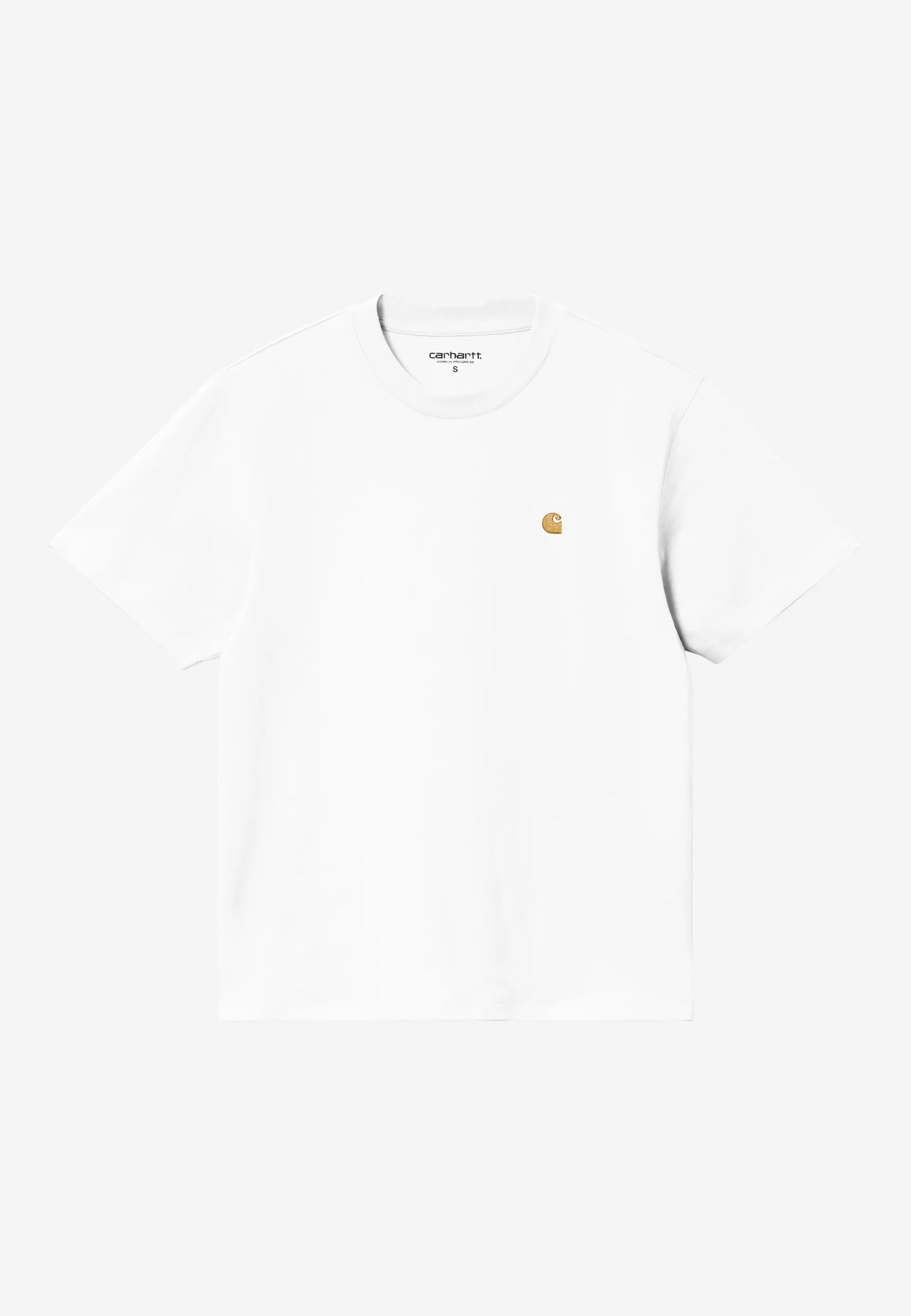 Carhartt WIP - W' Chase White/Gold - T-Shirt | Women-Image