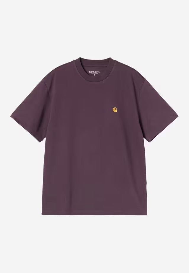 Carhartt WIP - W' Chase Cozy Purple/Gold - T-Shirt | Women-Image