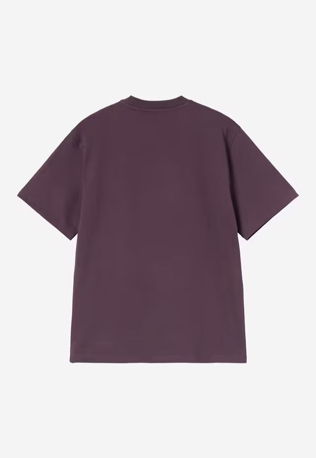 Carhartt WIP - W' Chase Cozy Purple/Gold - T-Shirt | Women-Image