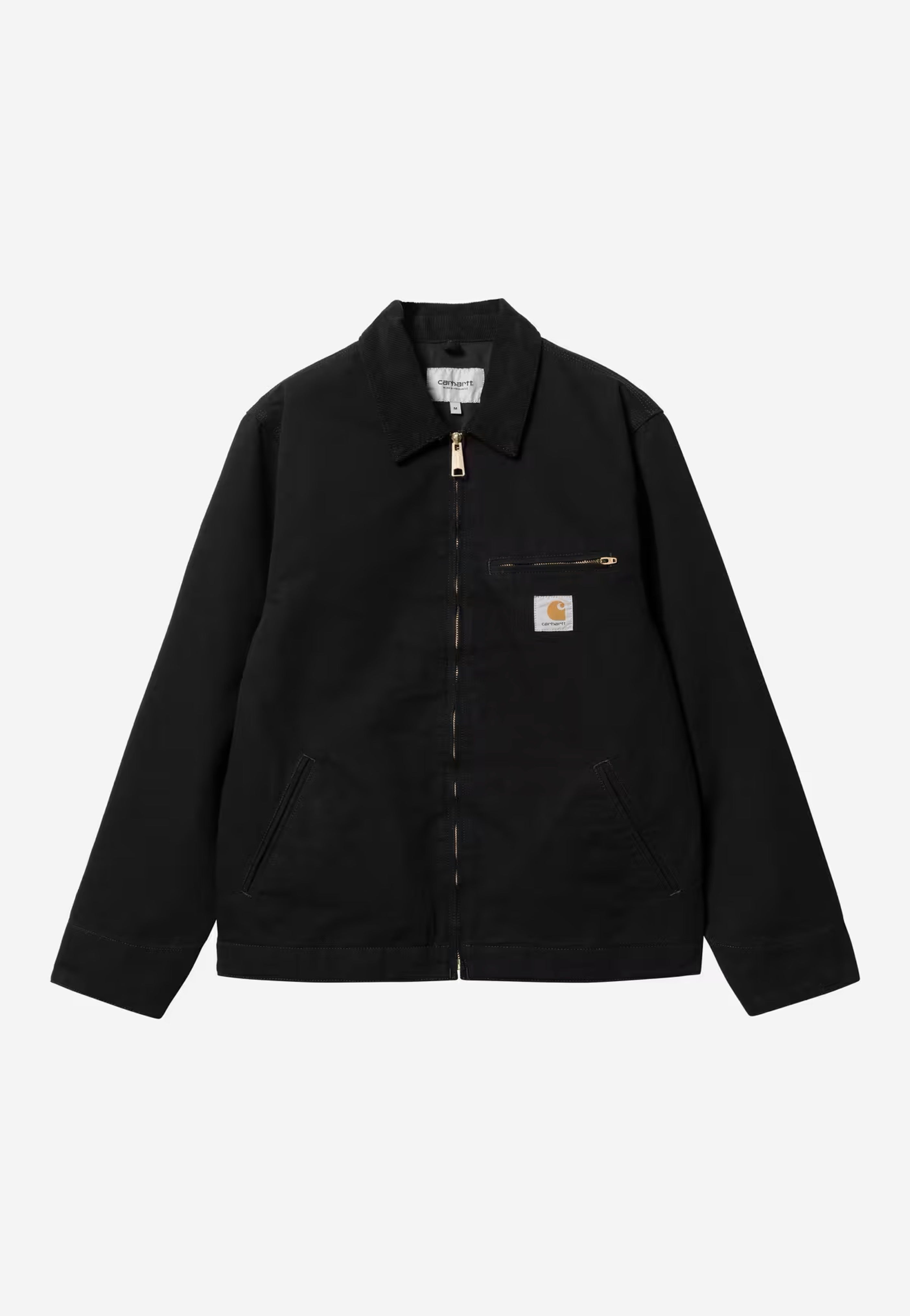 Carhartt WIP - Detroit Rinsed Black/Black - Jacket | Men-Image