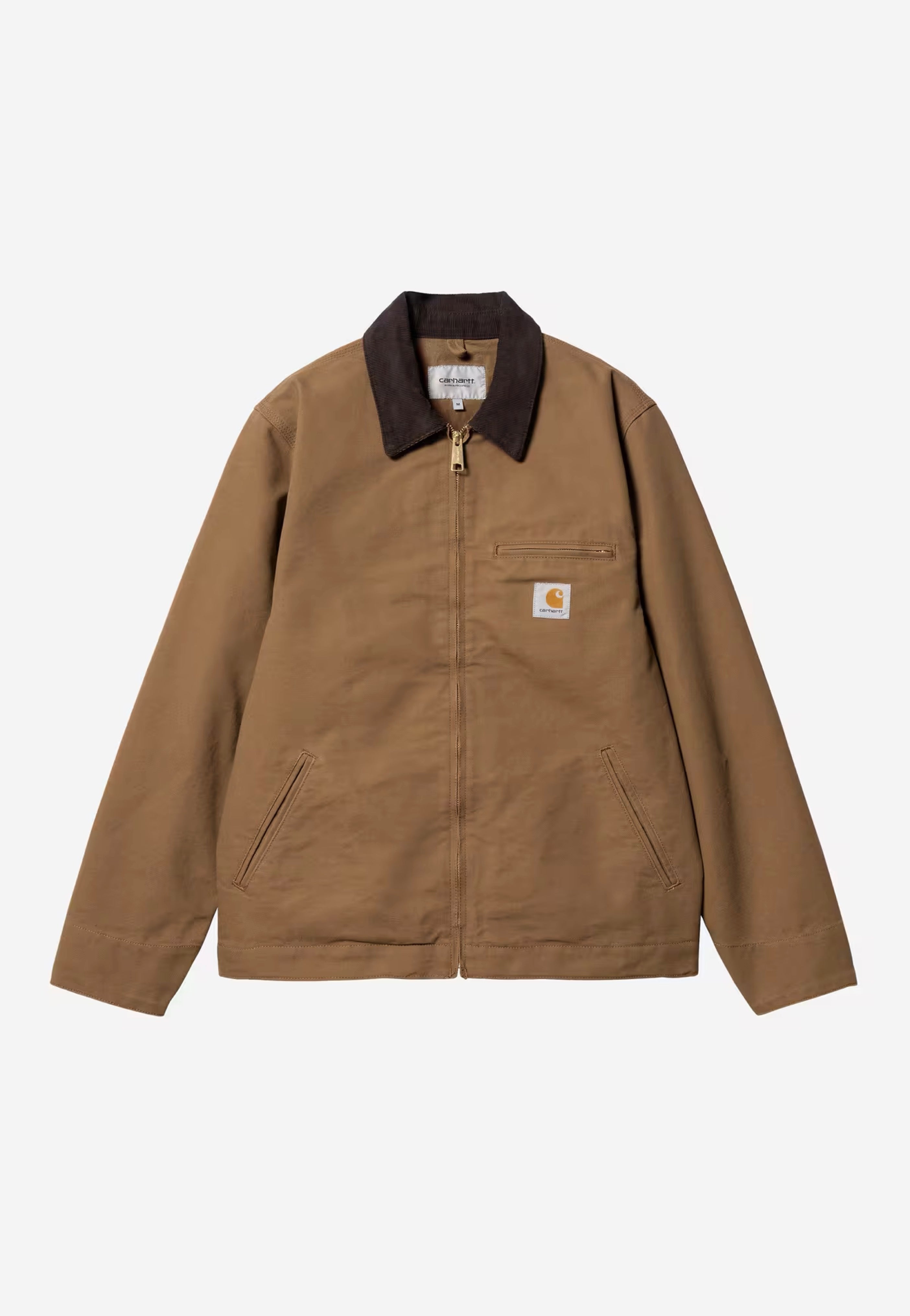 Carhartt WIP Detroit Rinsed Hamilton Brown/Tobacco - Jacket