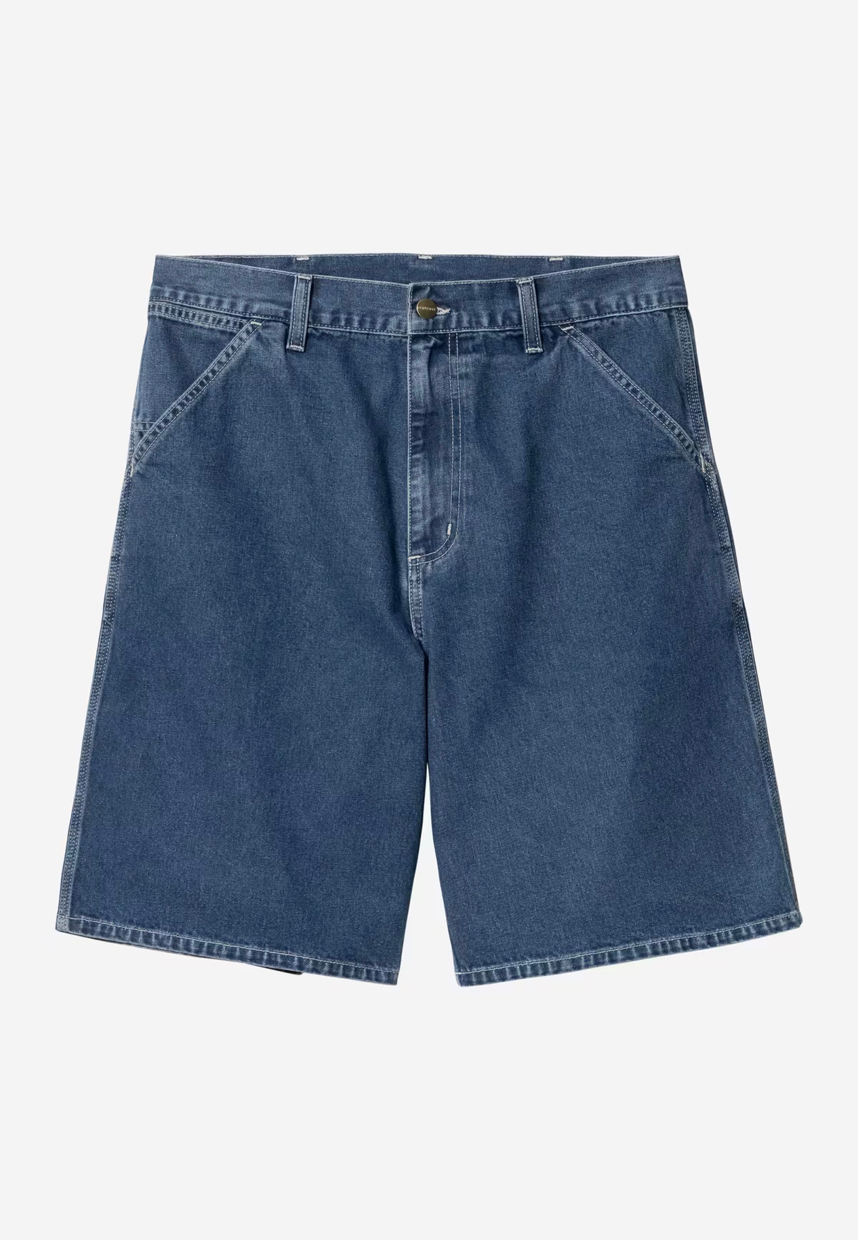 Carhartt WIP - Simple Stone Washed Blue - Shorts | Men-Image