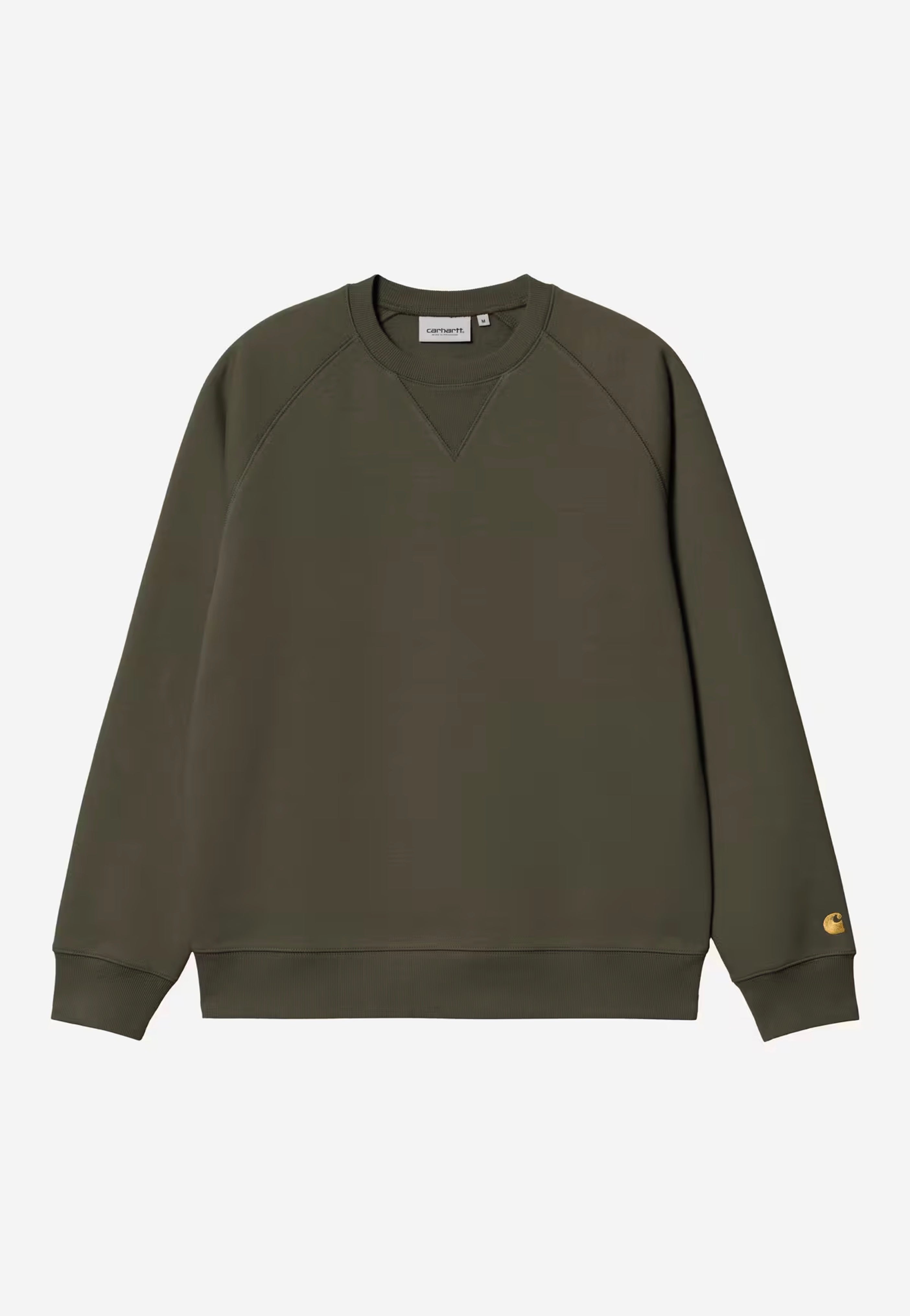 Carhartt WIP - Chase Olive/Gold - Sweater | Men-Image