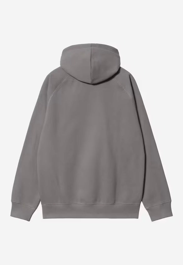 Carhartt WIP - Hooded Chase Porphyry/Gold - Hoodie | Men-Image