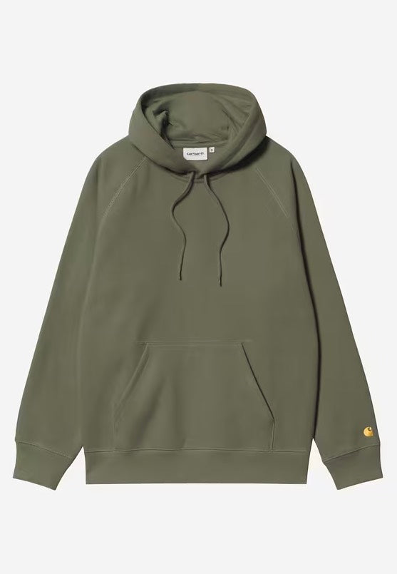 Carhartt WIP - Hooded Chase Leaf/Gold - Hoodie | Men-Image
