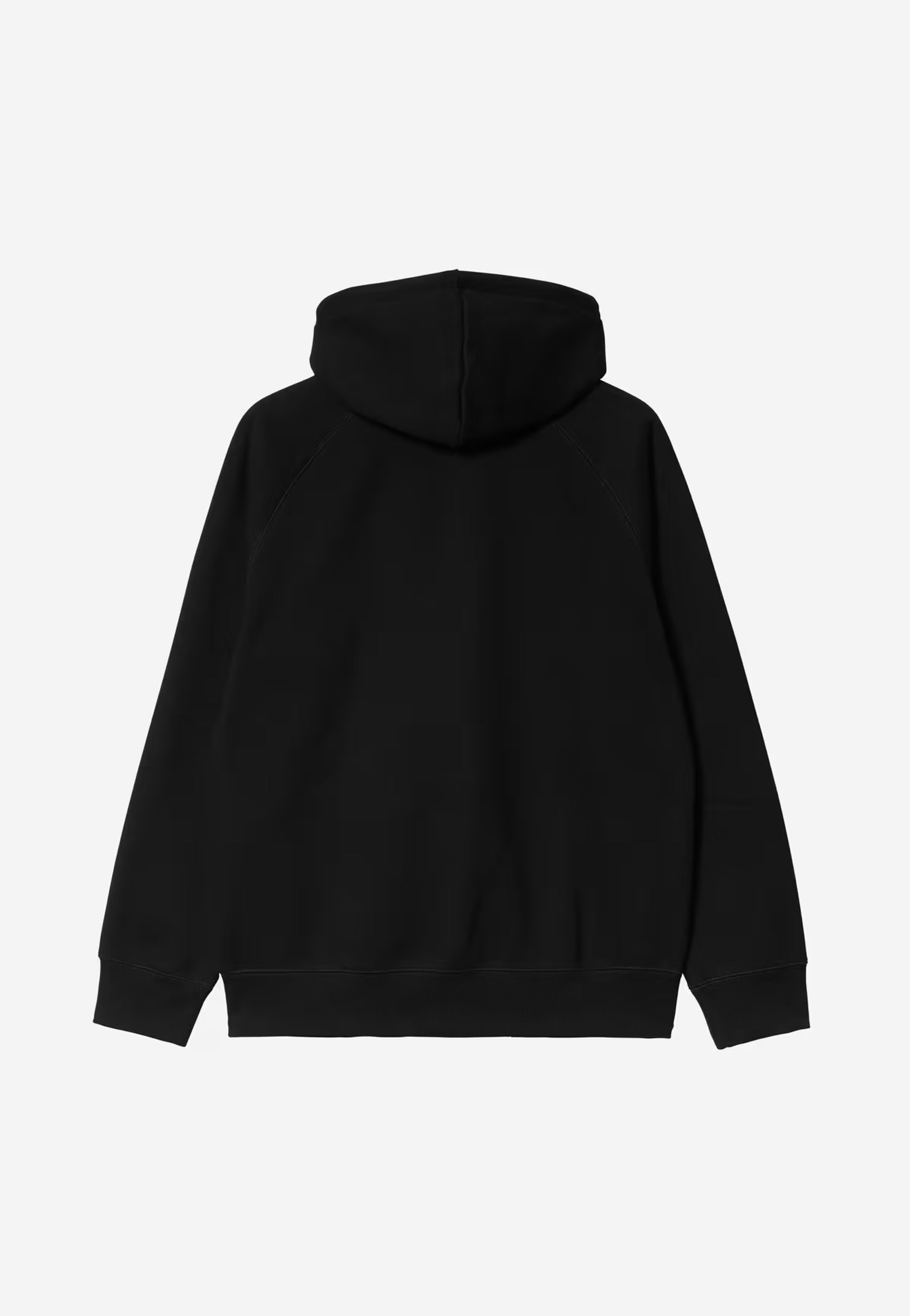 Carhartt WIP - Hooded Chase Black/Gold - Zipper | Men-Image