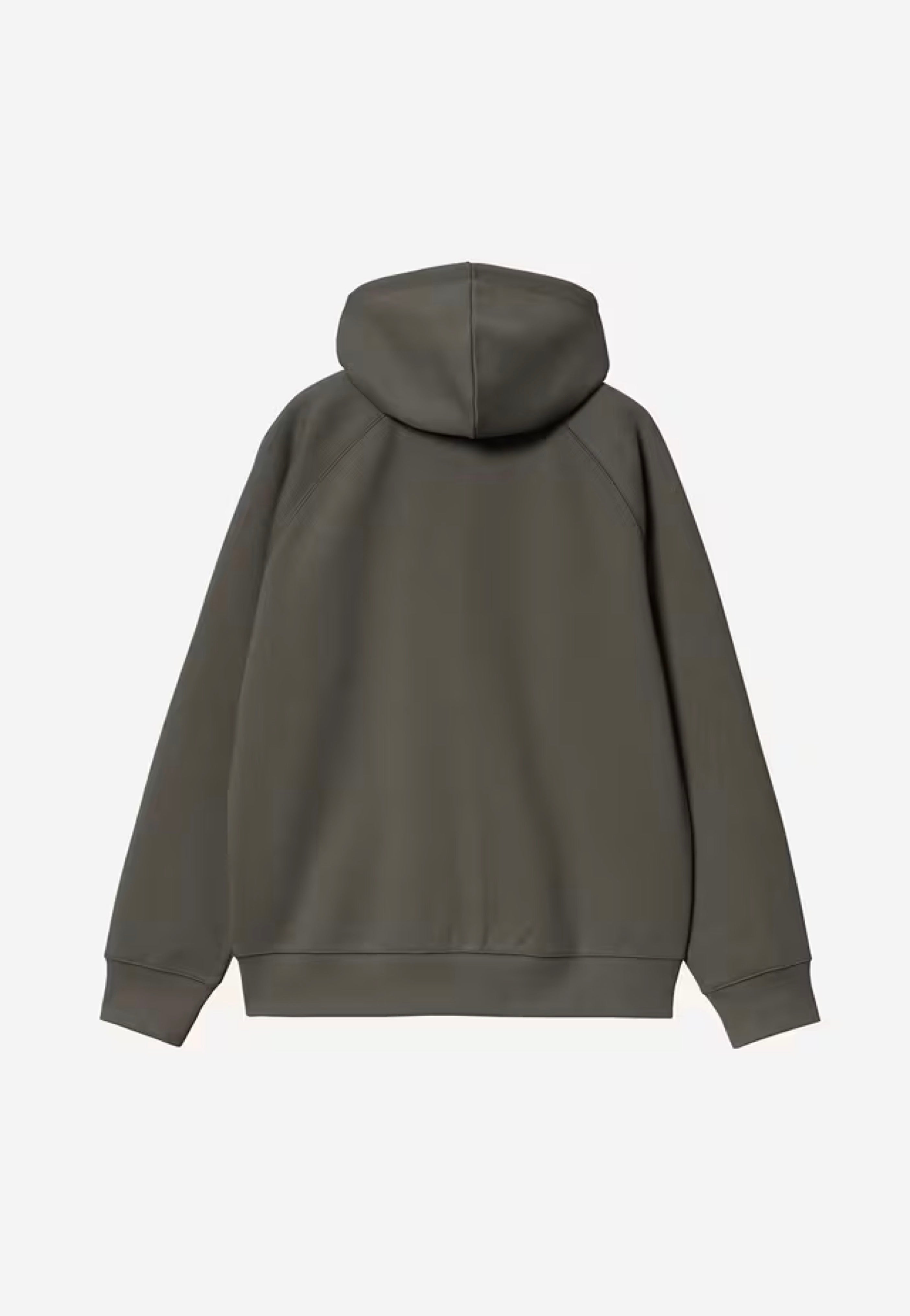 Carhartt WIP - Hooded Chase Shungite/Gold - Zipper | Men-Image