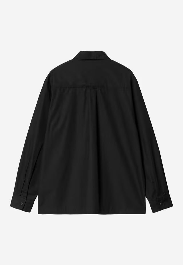 Carhartt WIP L/S Craft Black Camisa | Men-Image