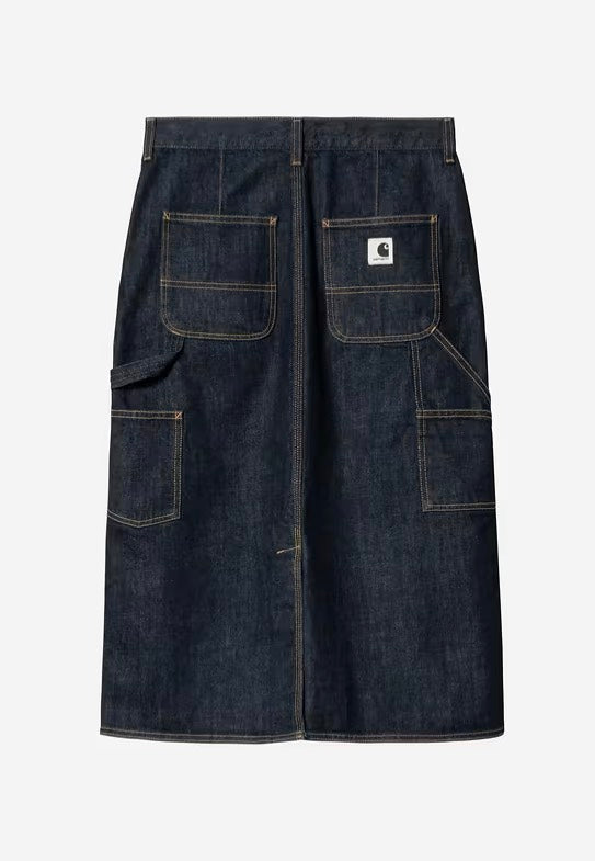 Carhartt WIP - W' Single Knee Rinsed Blue - Skirt | Women-Image