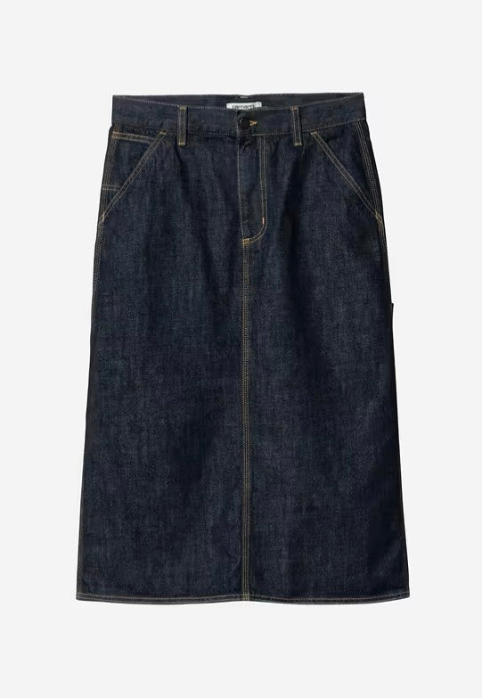Carhartt WIP - W' Single Knee Rinsed Blue - Skirt | Women-Image