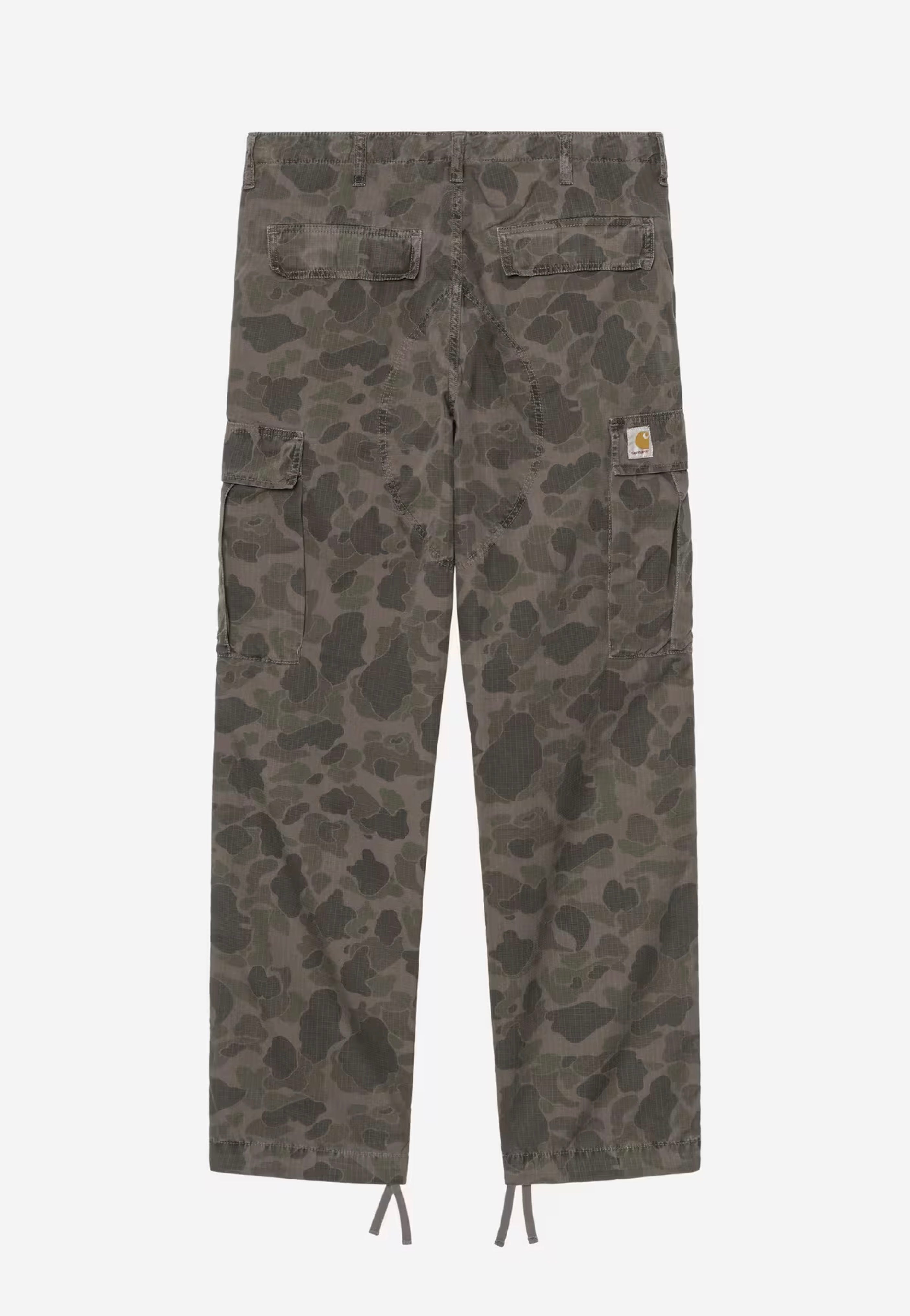Carhartt WIP - Duck Cargo Garment Dyed Camo Duck/Green/Porphyry - Pant