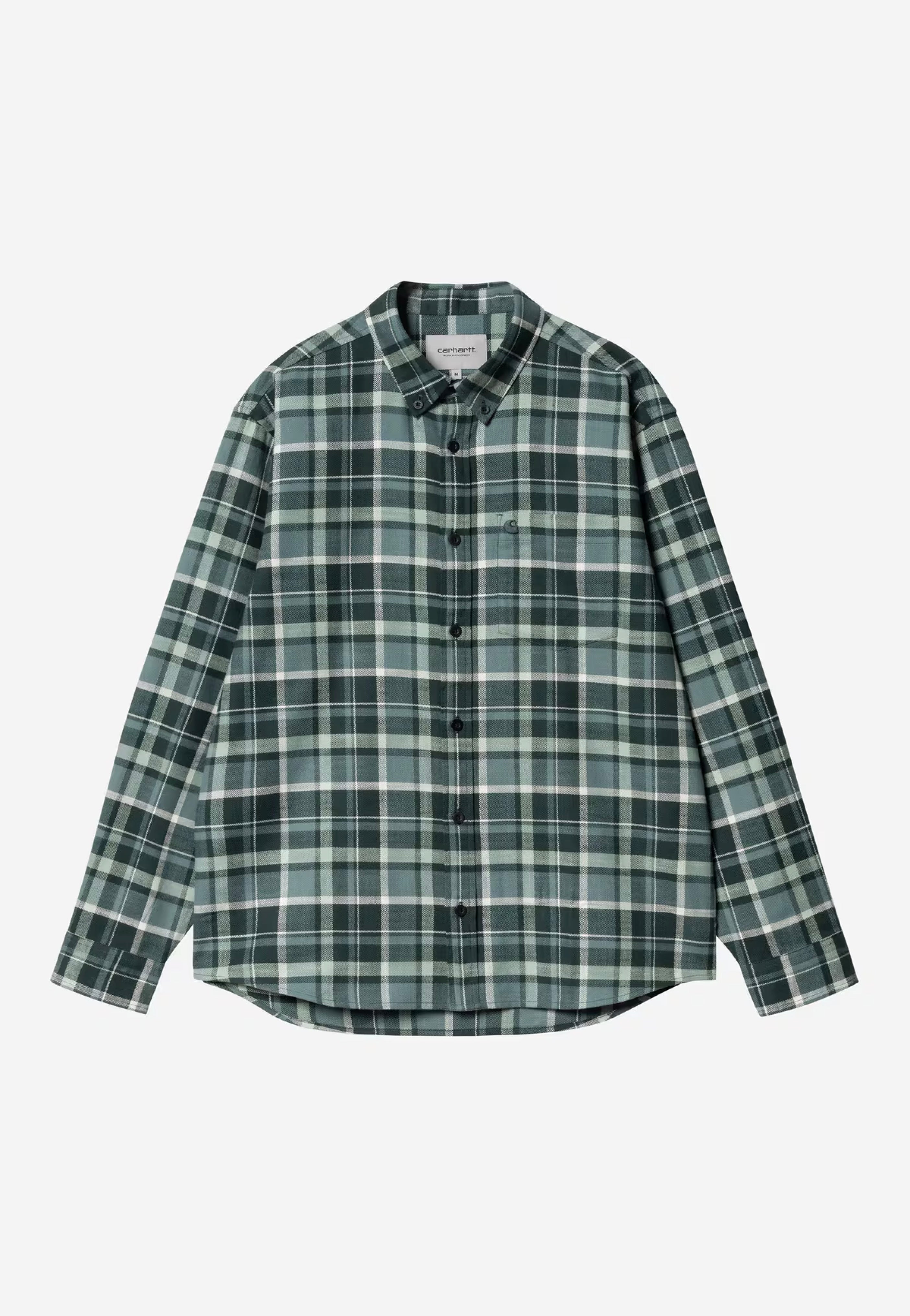 Carhartt WIP - Fendrick Fendrick Check/Deep Lagoon - Shirt | Men-Image